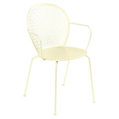Chair with arms Fermob – Lorette Armchair - Frosted Lemon
