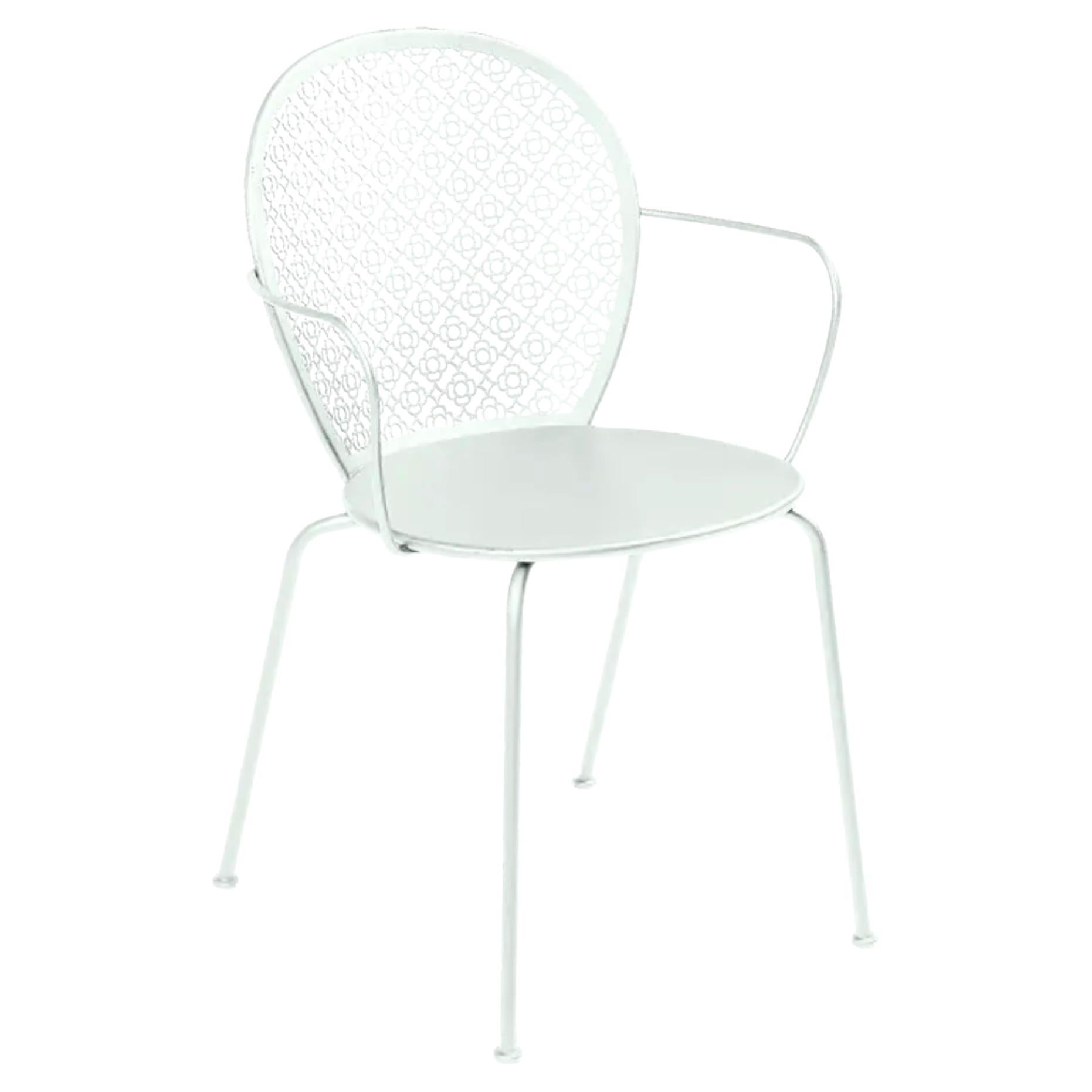 Chair with arms Fermob - Lorette Armchair - Ice Mint