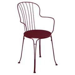 Chair with arms Fermob - Opéra+ Armchair - Black Cherry