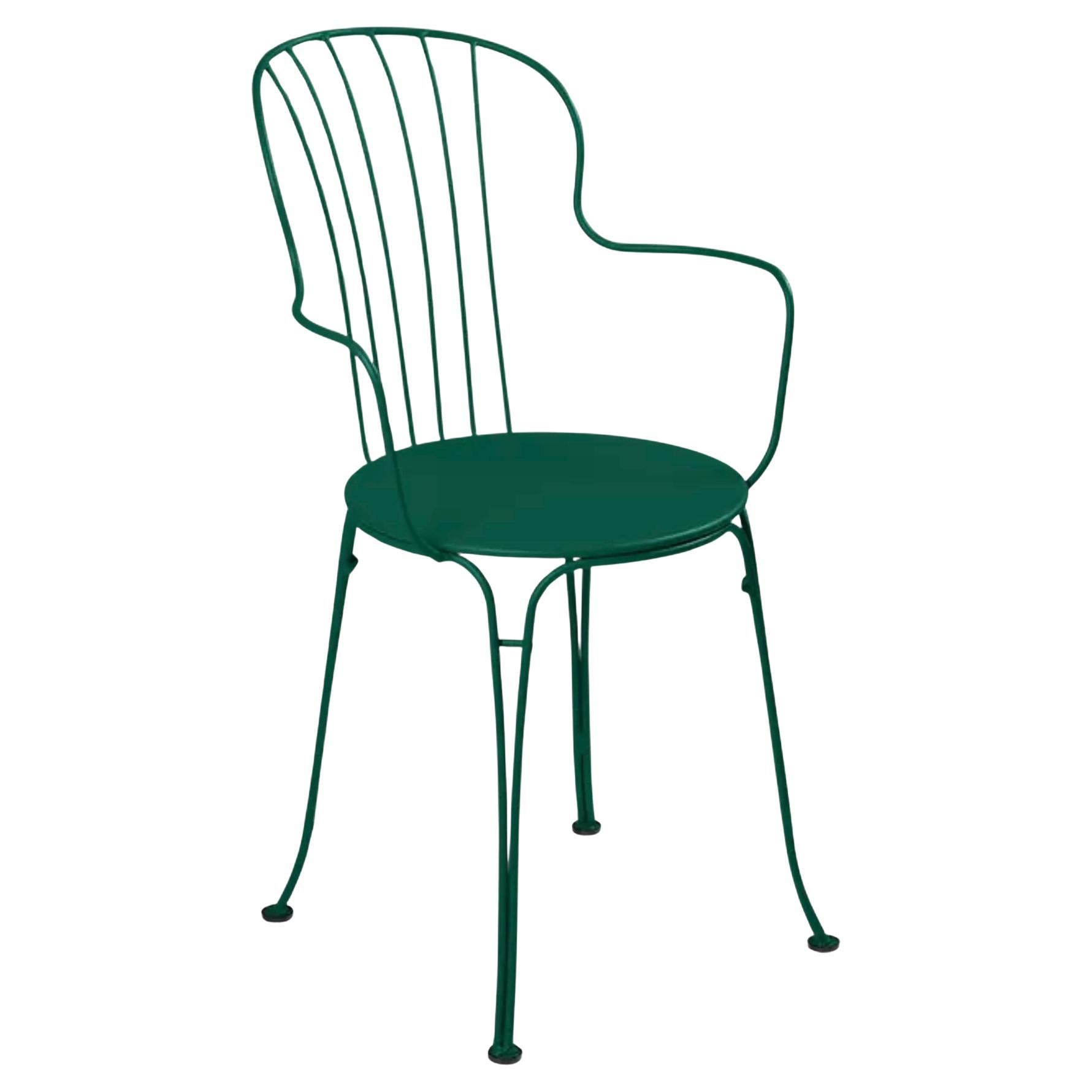 Silla con brazos Fermob - Opéra+ Sillón - Cedro verde