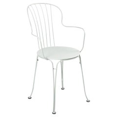 Chair with arms Fermob - Opéra+ Armchair - Clay grey