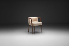Chair with Geometric Armrests in the manner of Karl Witzmann, Austria 1920s