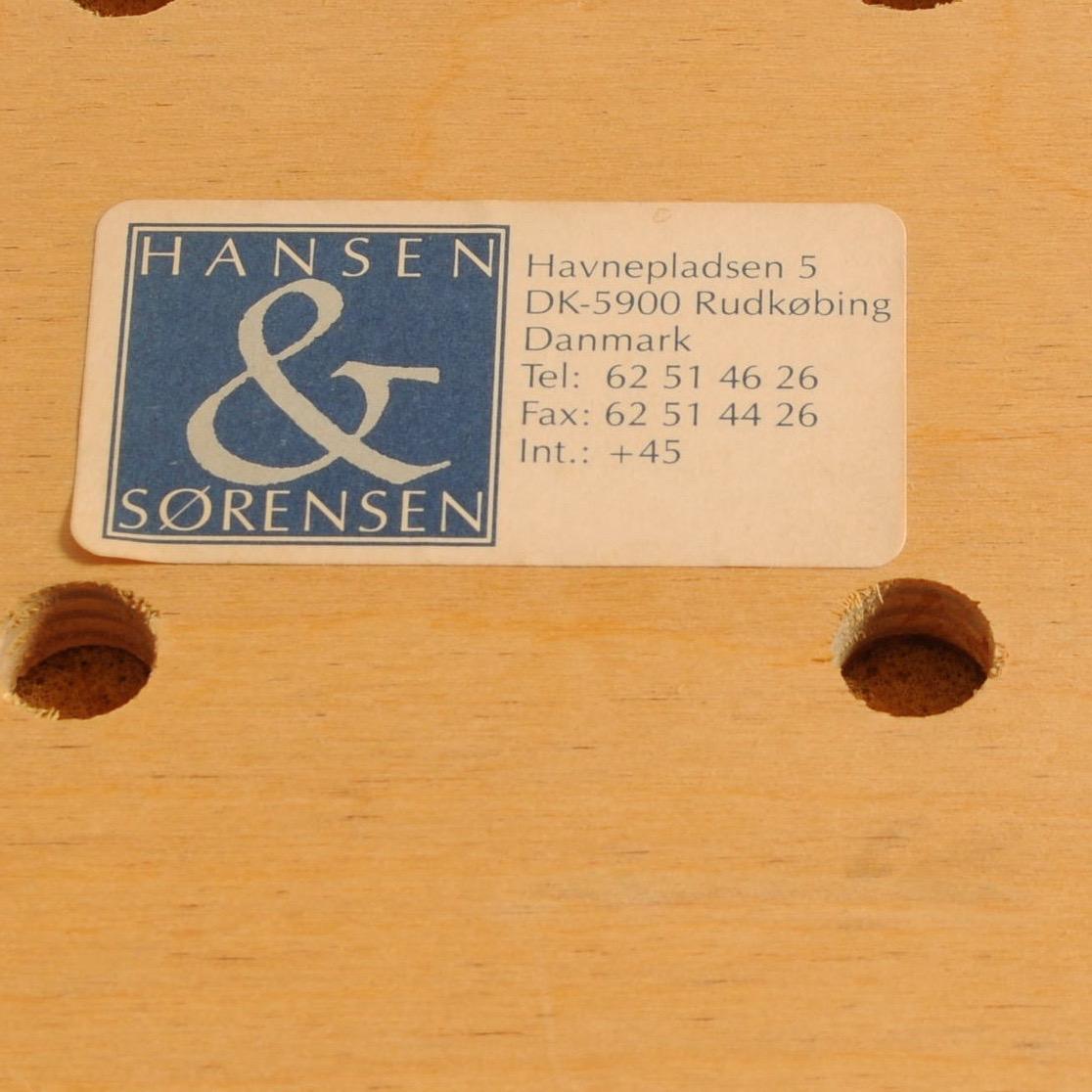 Chaises de maître par Hansen & Sorensen 4