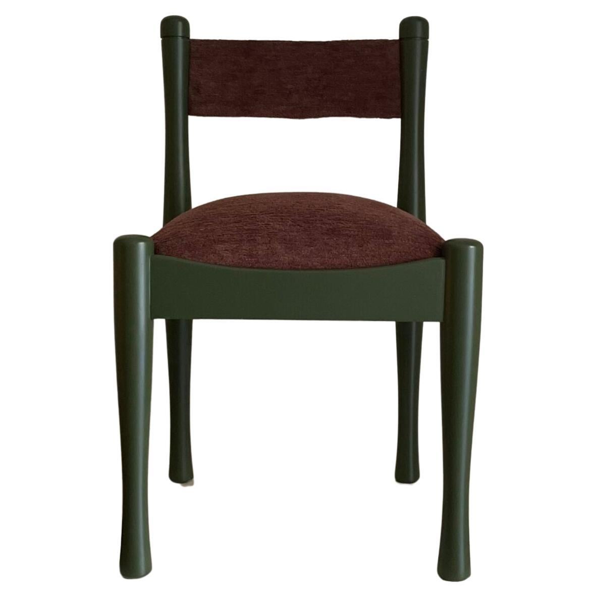 Chairs 620 by Silvio Coppola for Bernini Green - Clématite