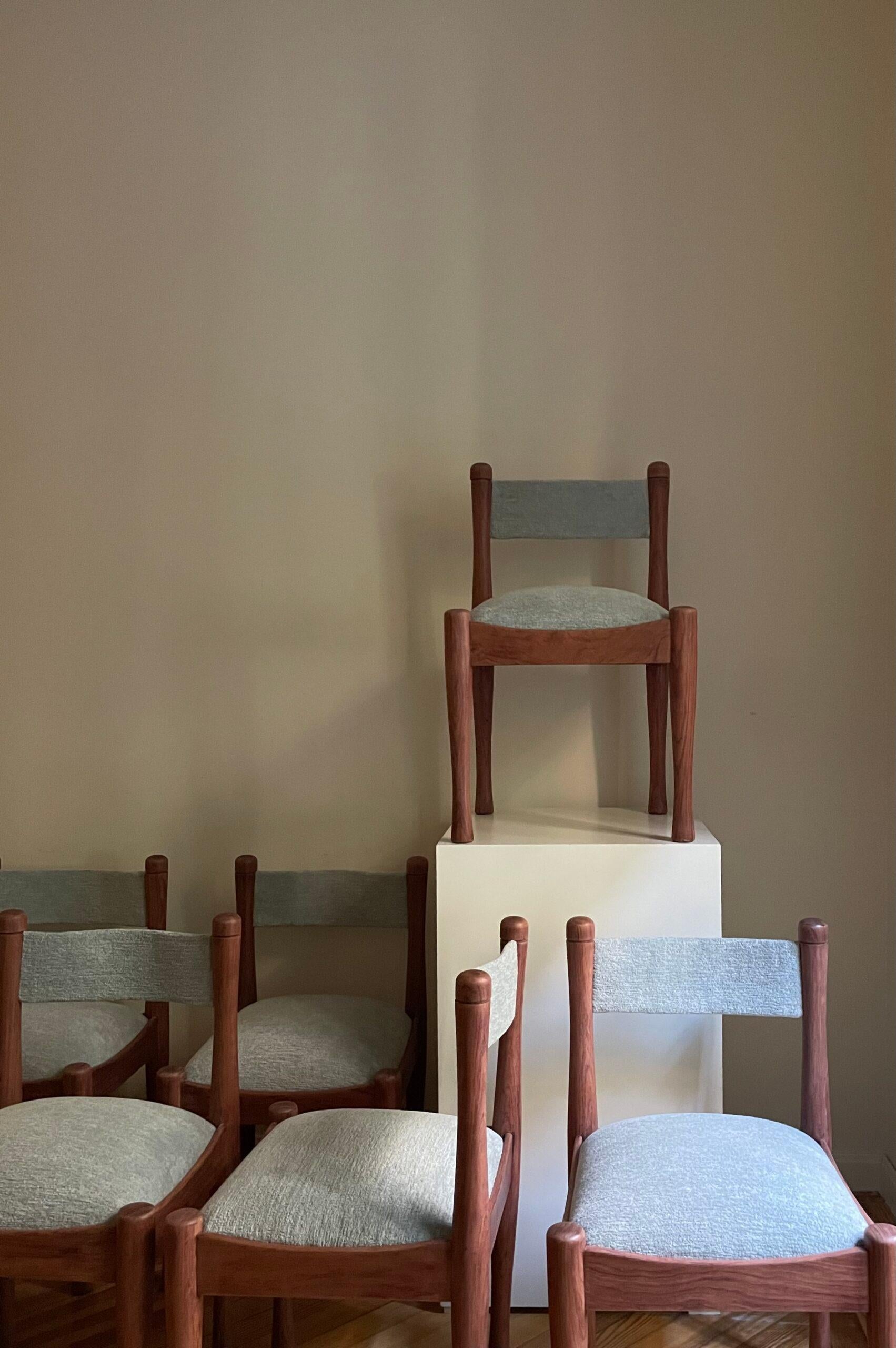 Chairs 620 by Silvio Coppola for Bernini Natural - Glacier 1