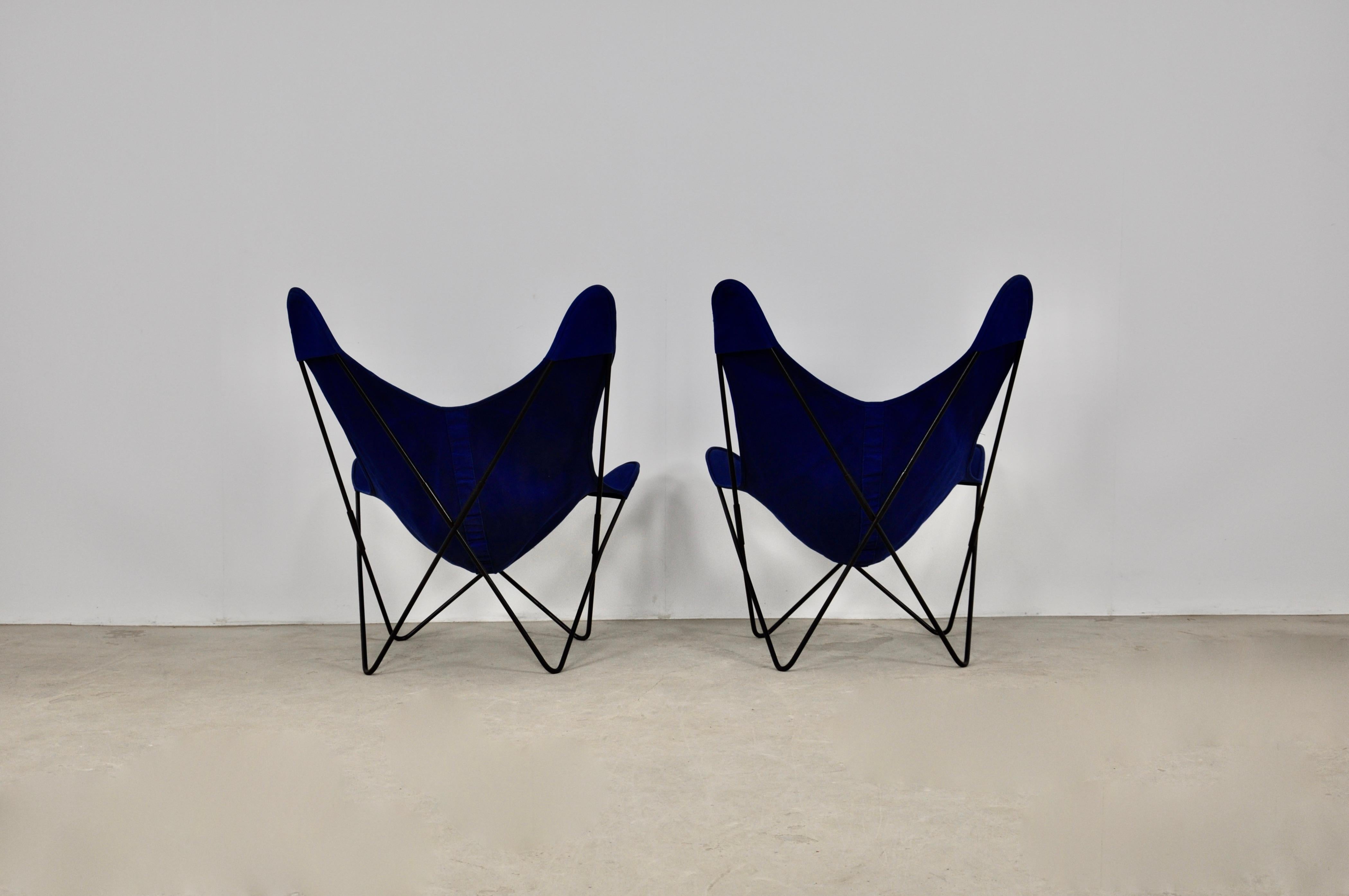 Chairs Butterfly a by Jorge Ferrari-Hardoy for Knoll Inc Set 2 2