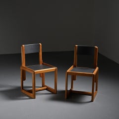 Chairs by André Sornay, Set of 2, circa 1960