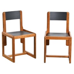 Chairs by André Sornay, Set of 2, circa 1960