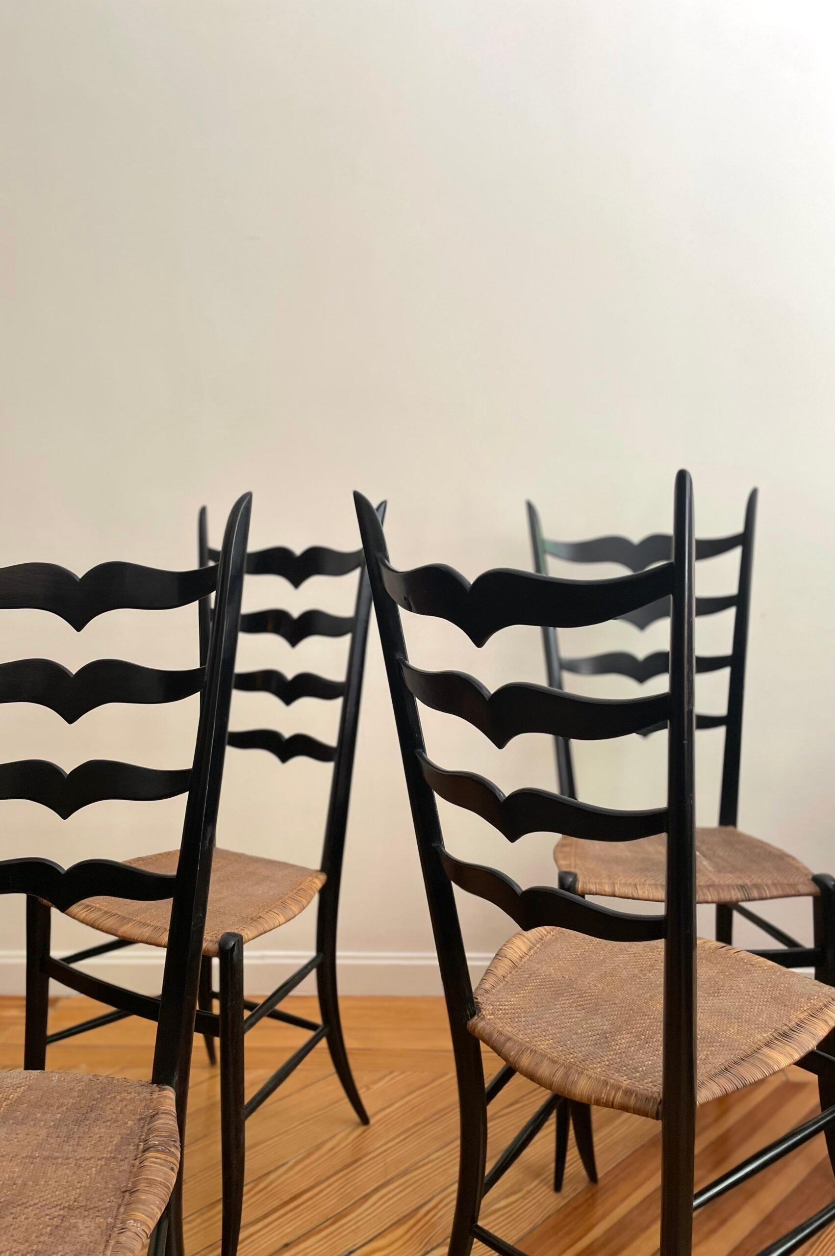 Italiano Sedie di Gio Ponti in vendita