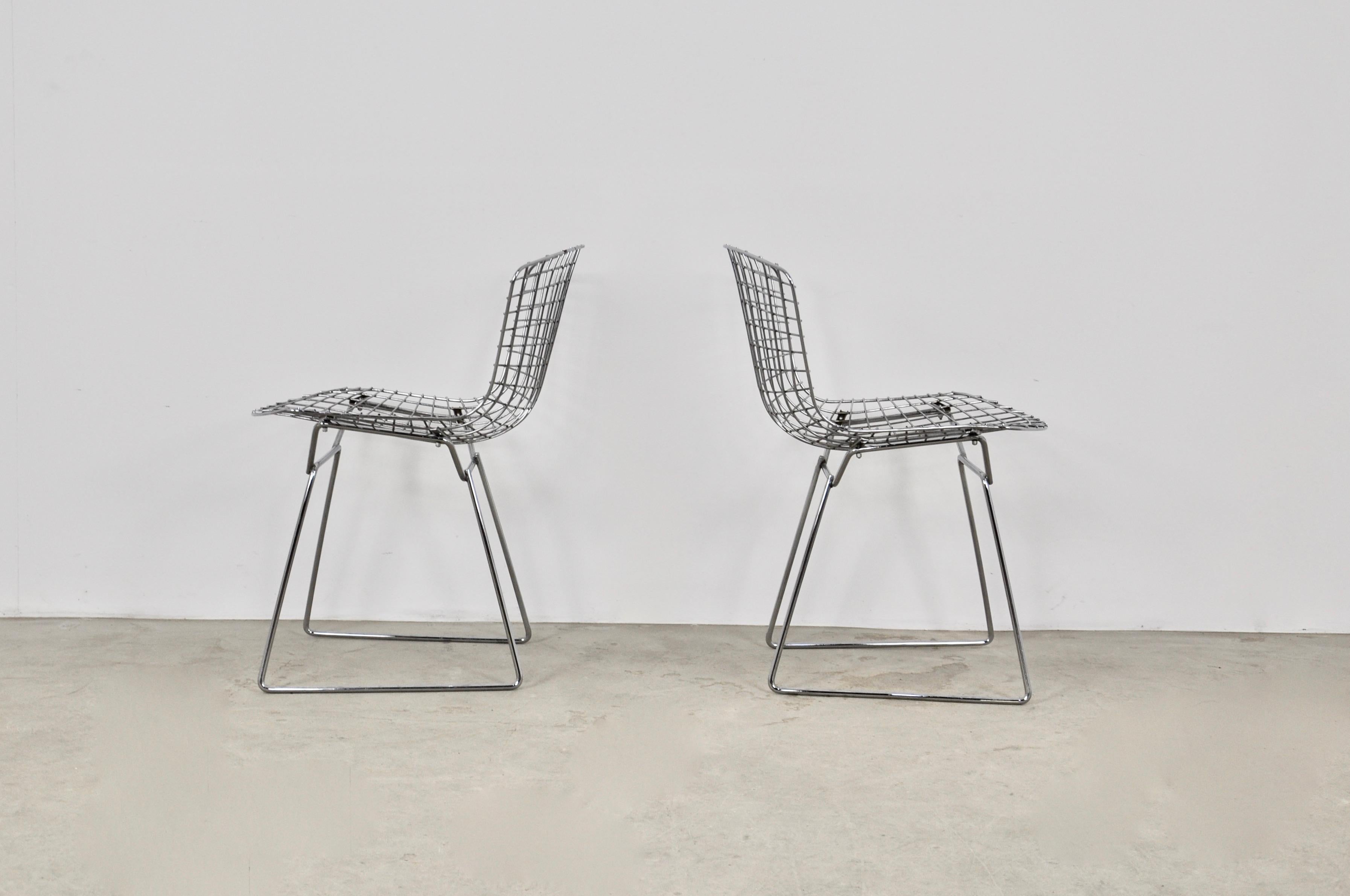 Chairs by Harry Bertoia for Knoll, 1960s, Set of 2 1