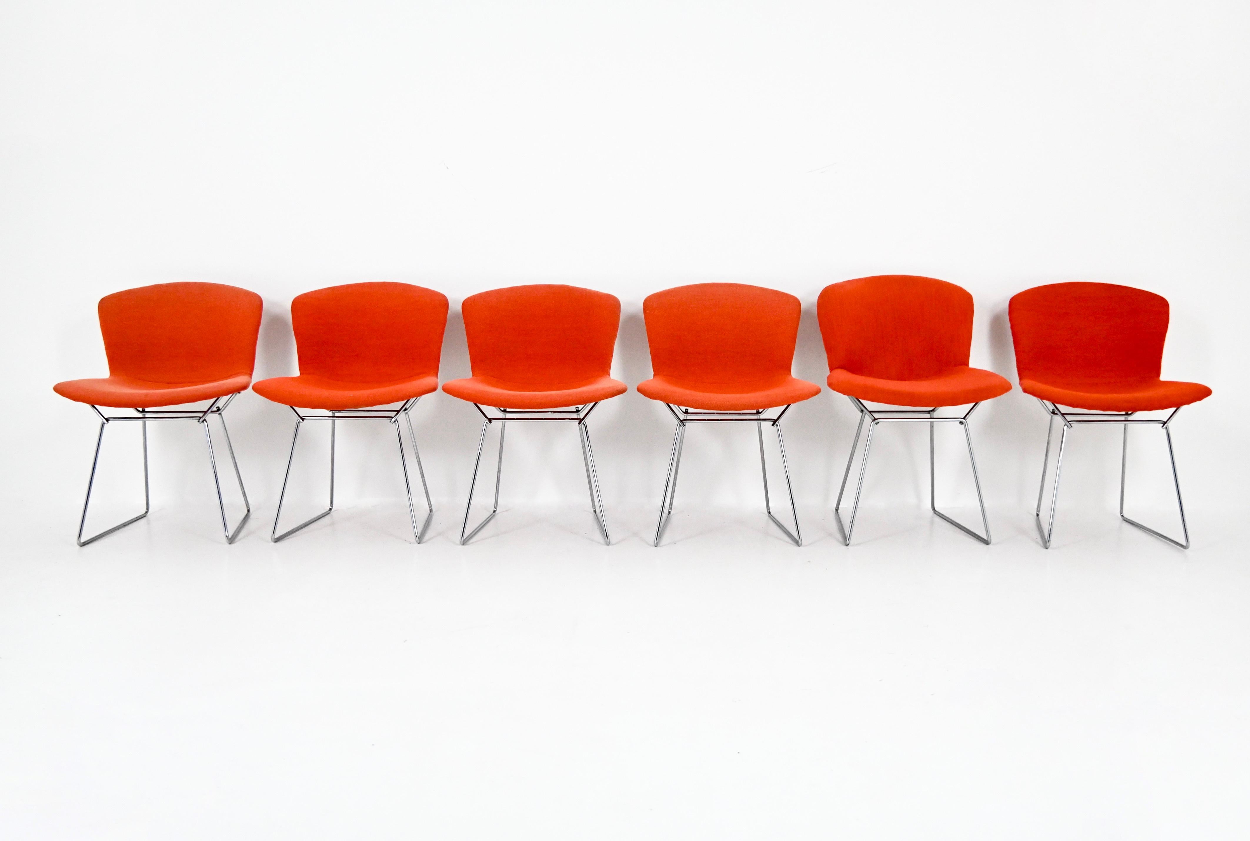 Mid-Century moderno Sedie di Harry Bertoia per Knoll, anni '60, Set di 6 in vendita