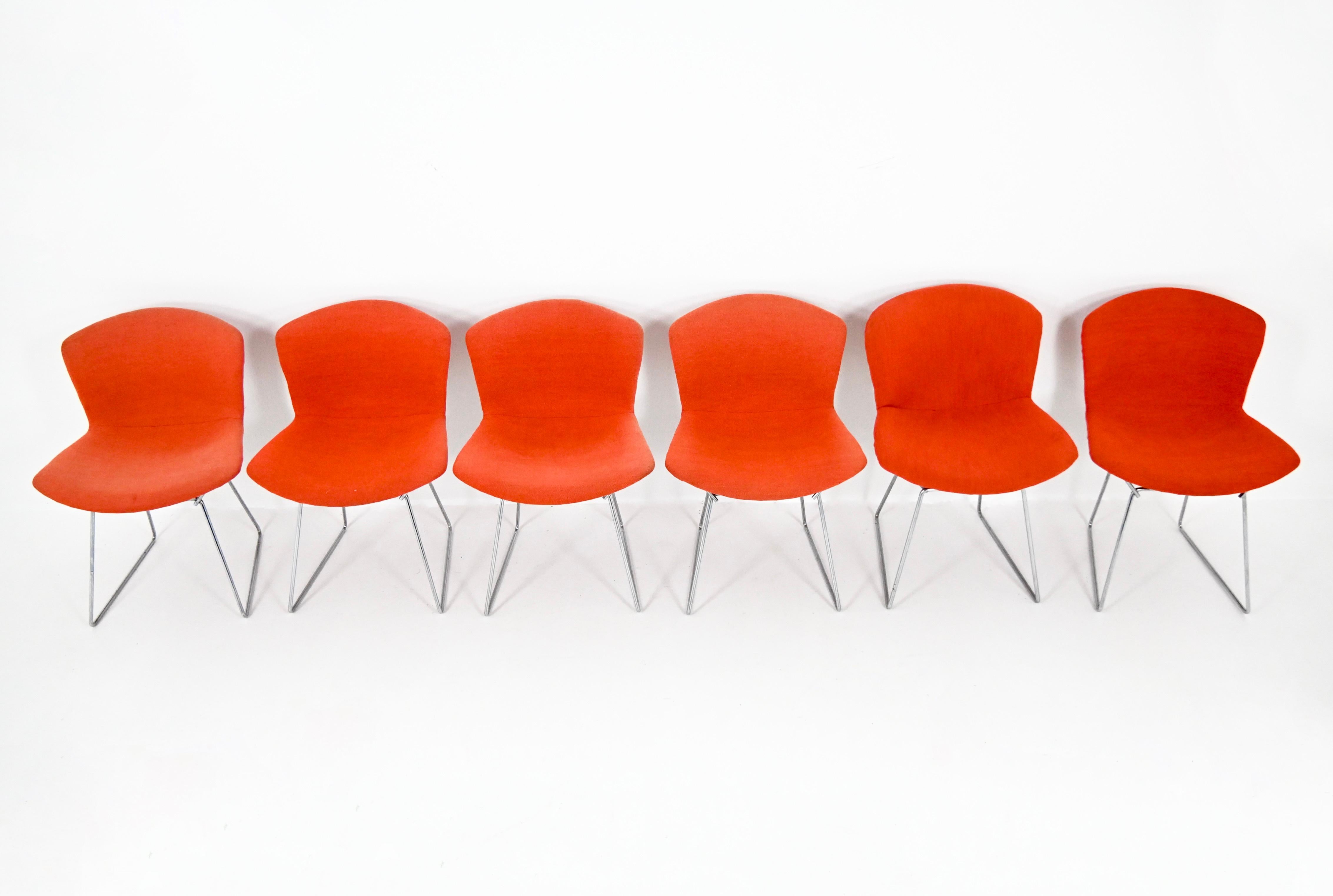 Sedie di Harry Bertoia per Knoll, anni '60, Set di 6 in vendita 2