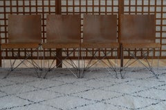 Chairs by Jean Louis Berthet for Unik, Set of 4, circa 1983