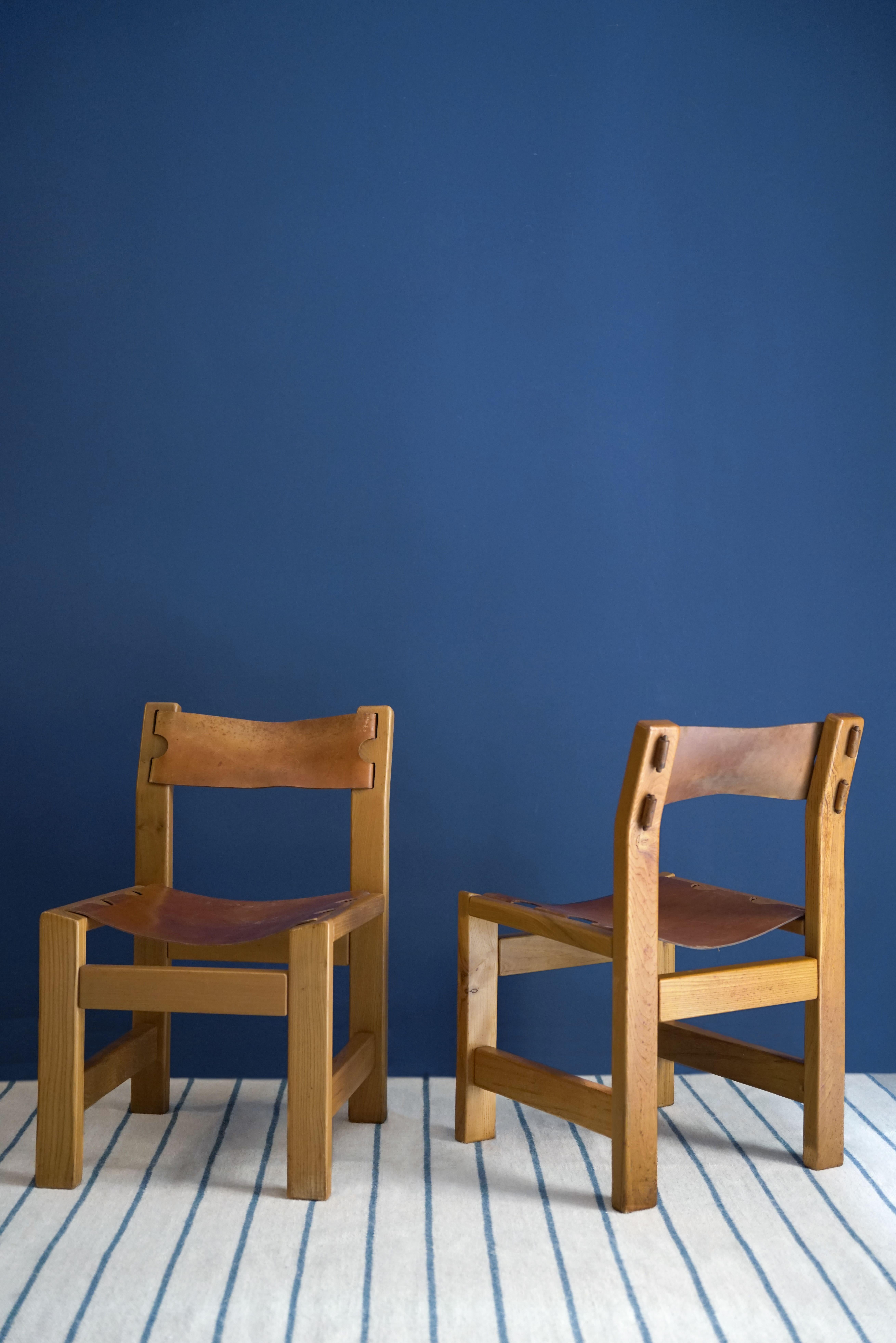 Stühle von Maison Regain (Leder)