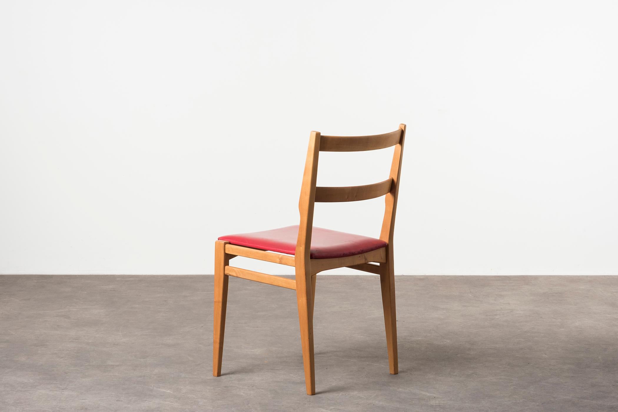 Mid-20th Century Chairs by Melchiorre Bega For Sale