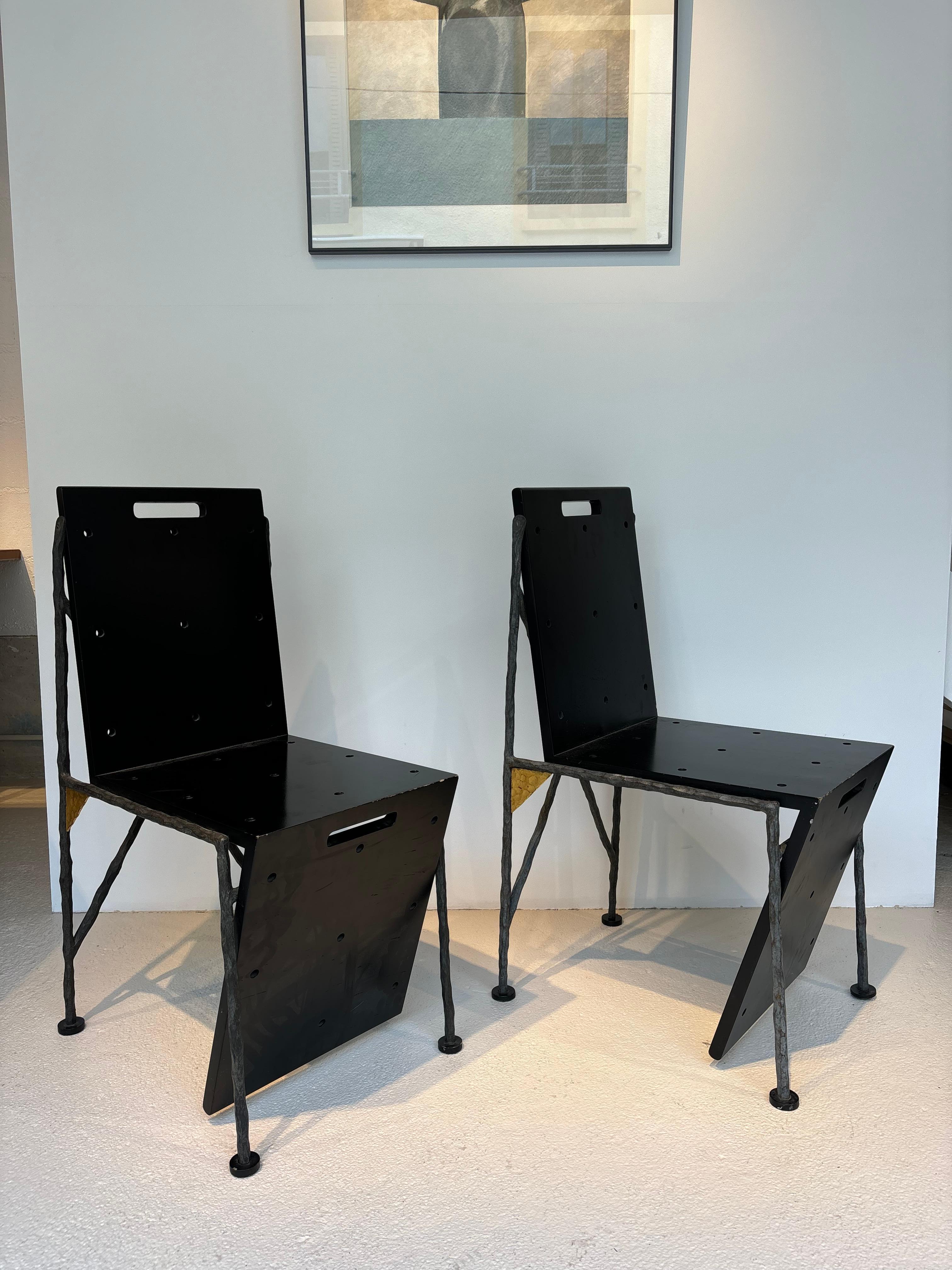 Stühle von Olivier Gagnère, Sonderbestellung (Postmoderne) im Angebot