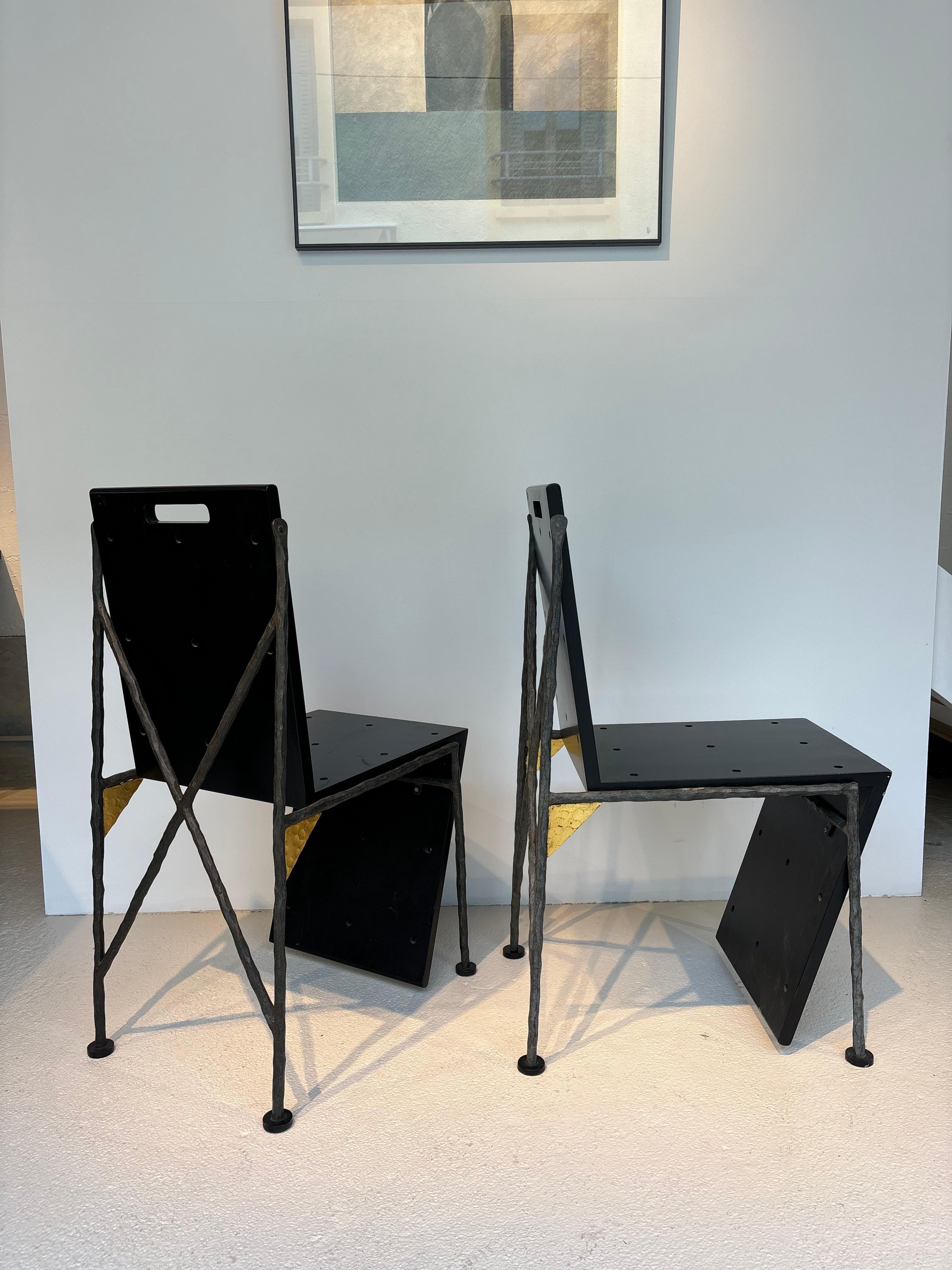 Stühle von Olivier Gagnère, Sonderbestellung im Zustand „Gut“ im Angebot in SAINT-OUEN-SUR-SEINE, FR