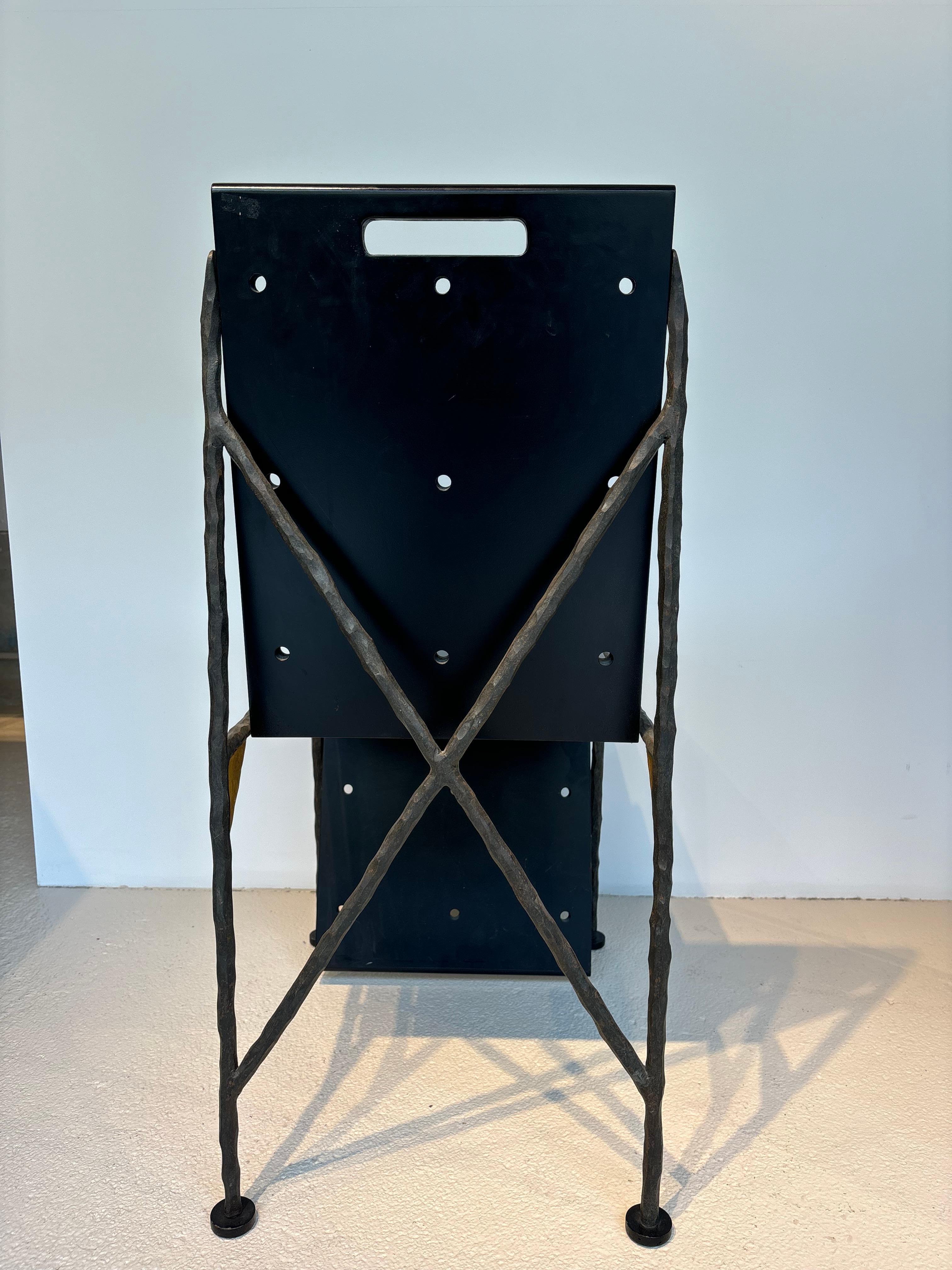 Stühle von Olivier Gagnère, Sonderbestellung (Eisen) im Angebot