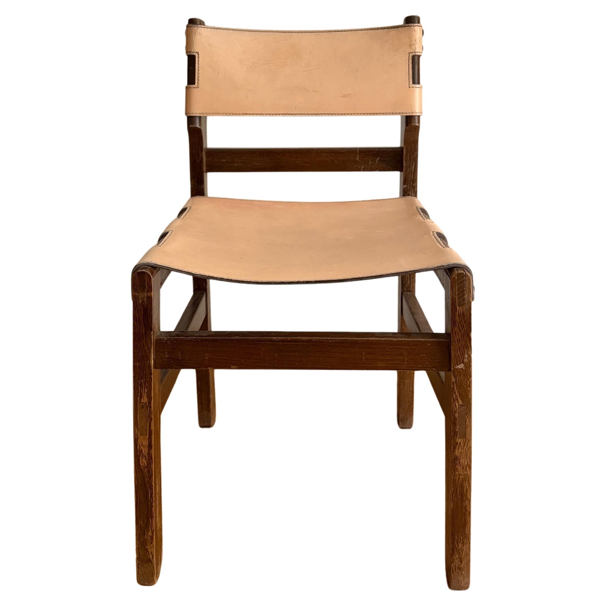 Chairs by Pierre Chapo for Maison Regain en venta