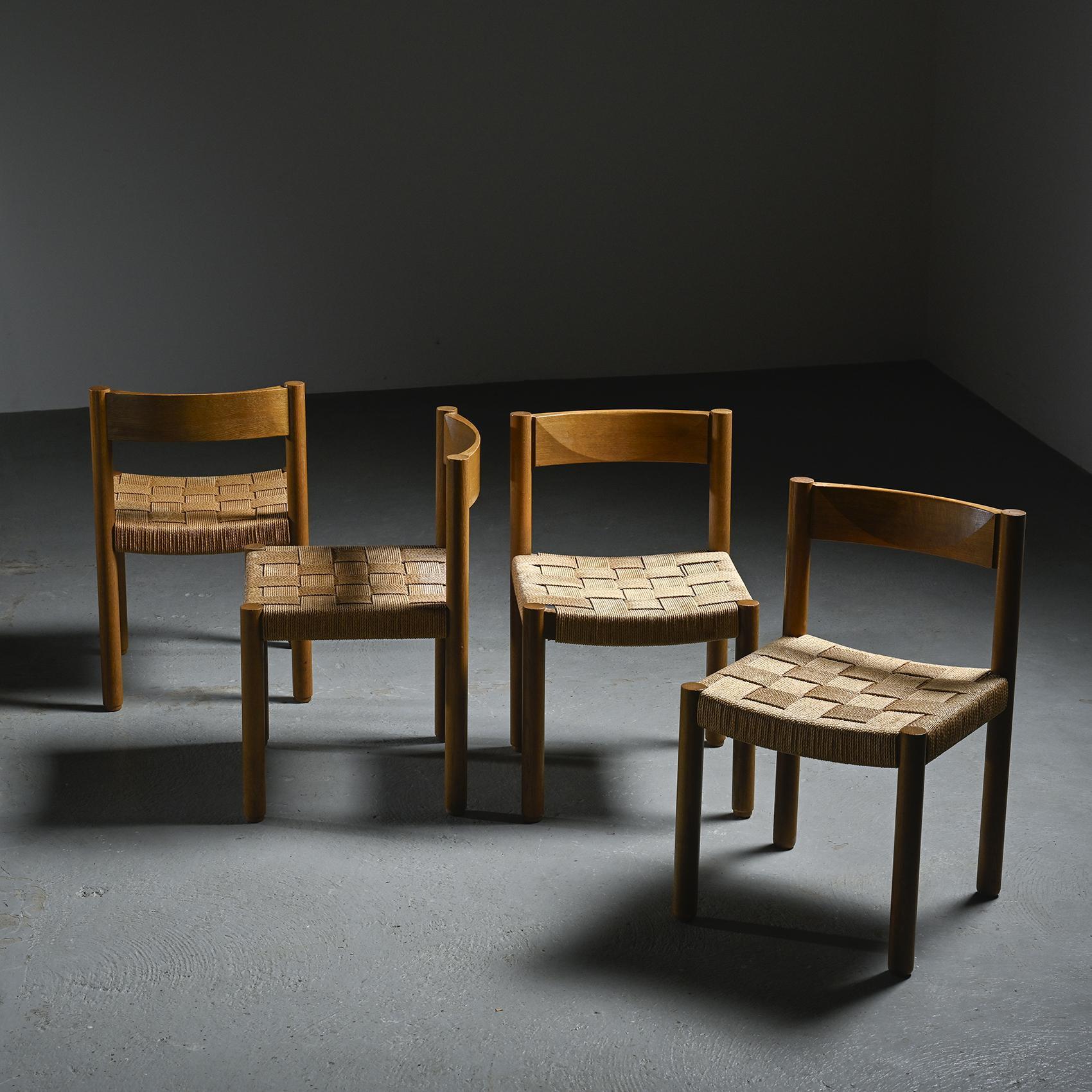 Sedie di Robert and Trix Haussmann, Robert Haussmann & Haussmann, 1963, set di 4 pezzi in vendita 5