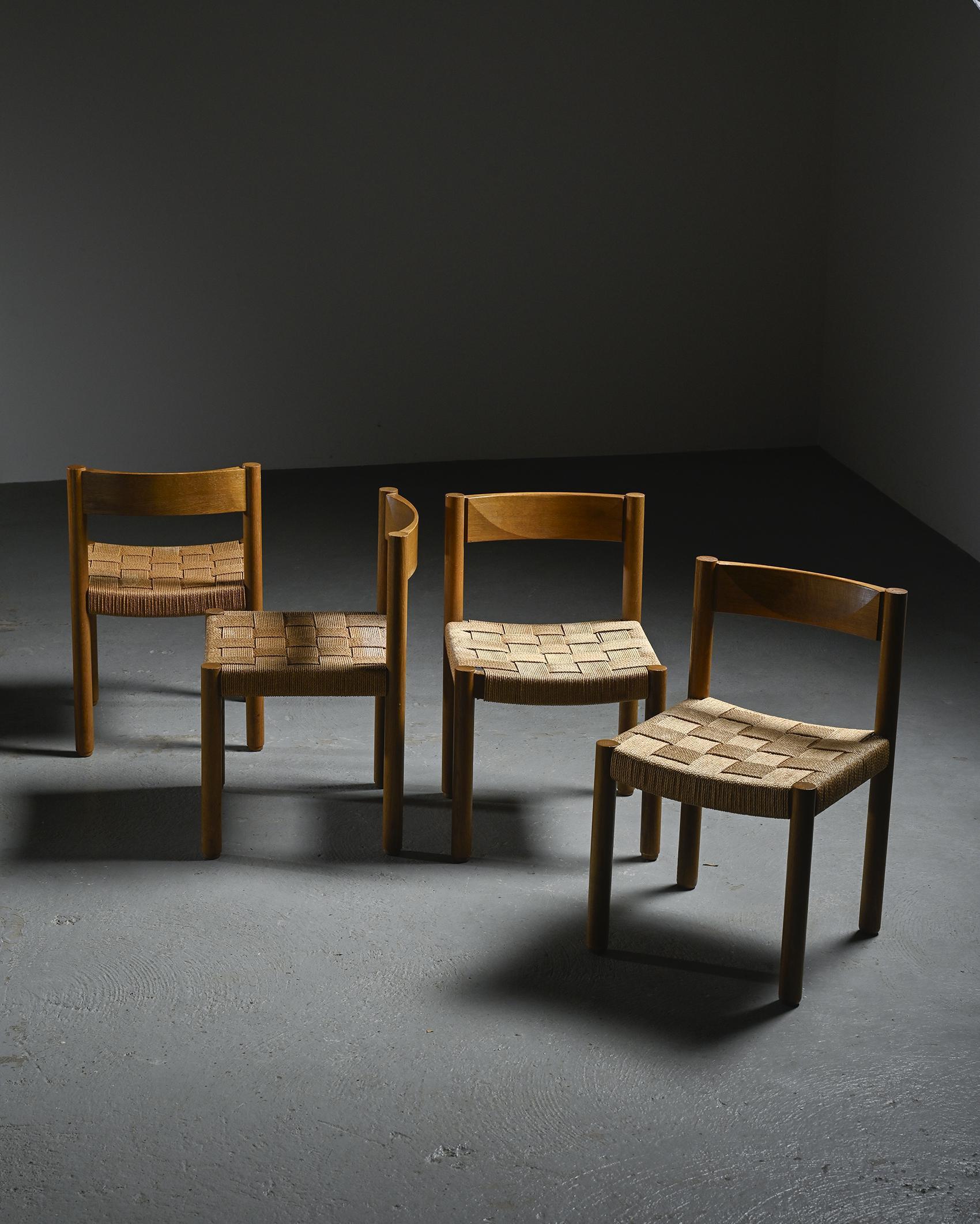 Sedie di Robert and Trix Haussmann, Robert Haussmann & Haussmann, 1963, set di 4 pezzi in vendita 6