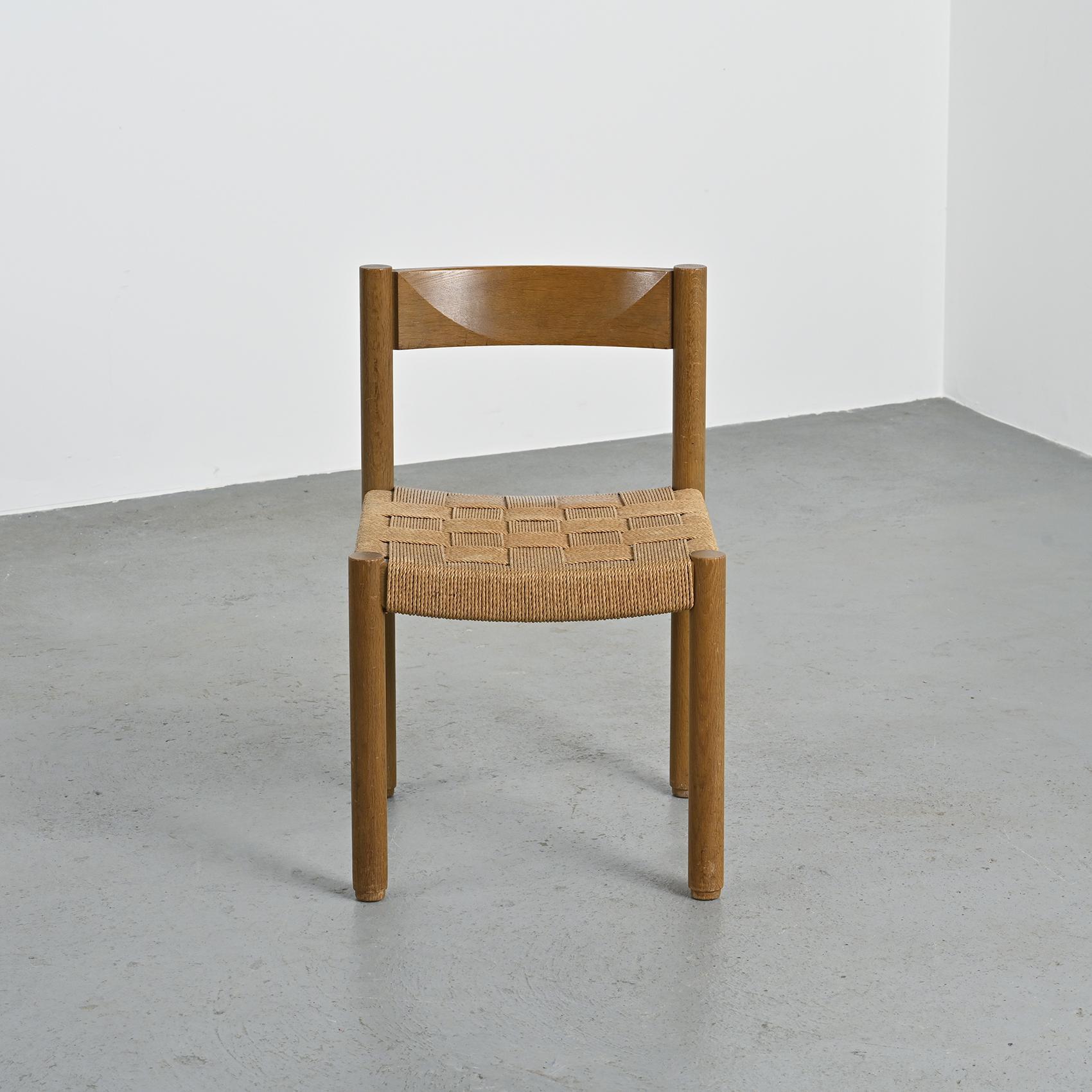Mid-Century moderno Sedie di Robert and Trix Haussmann, Robert Haussmann & Haussmann, 1963, set di 4 pezzi in vendita