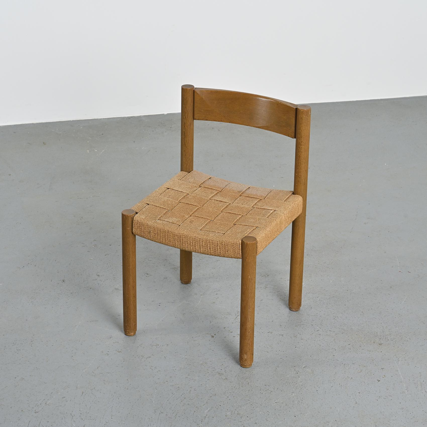 Metallo Sedie di Robert and Trix Haussmann, Robert Haussmann & Haussmann, 1963, set di 4 pezzi in vendita