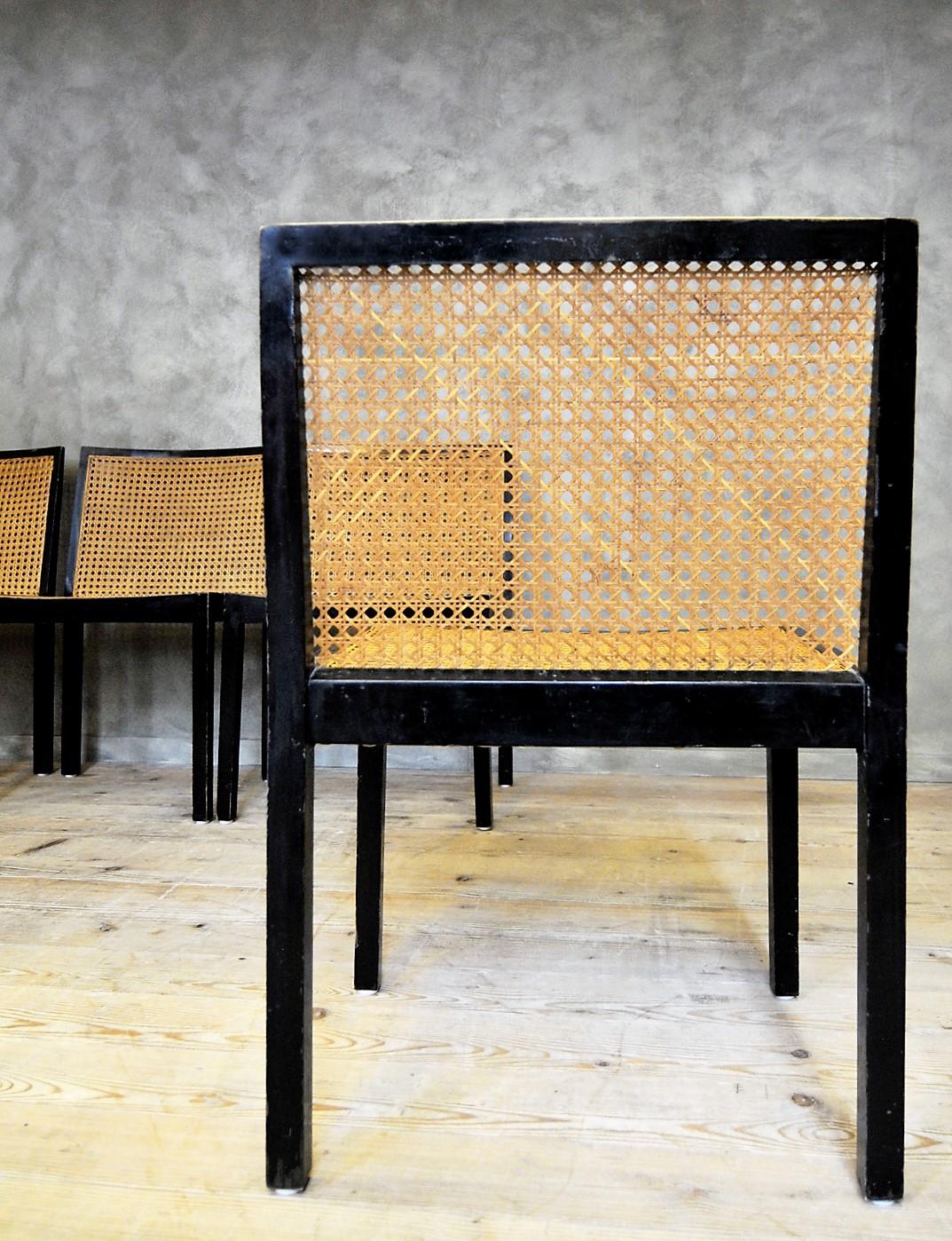 Chairs by Willy Guhl for Dietiker, 1942, Set of Four In Good Condition For Sale In cham, CH