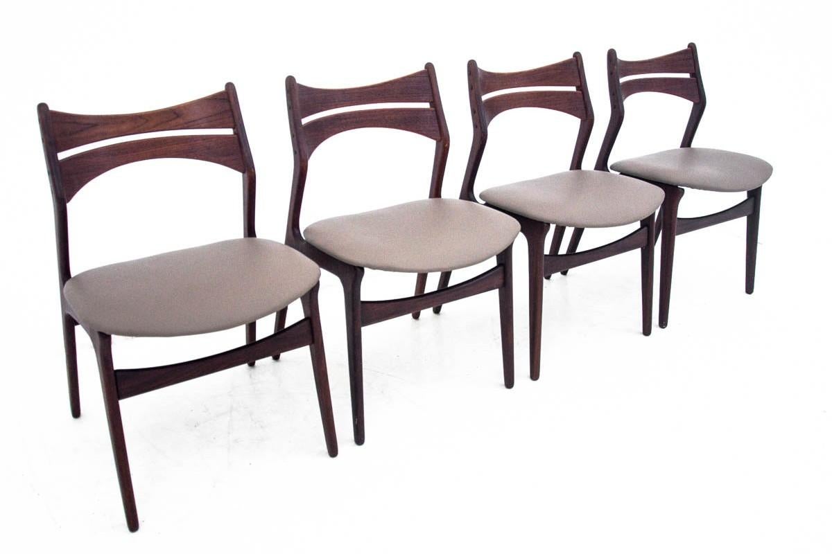 Scandinave moderne Chairs, Danish design, 1960s Design by Eric Buck. en vente