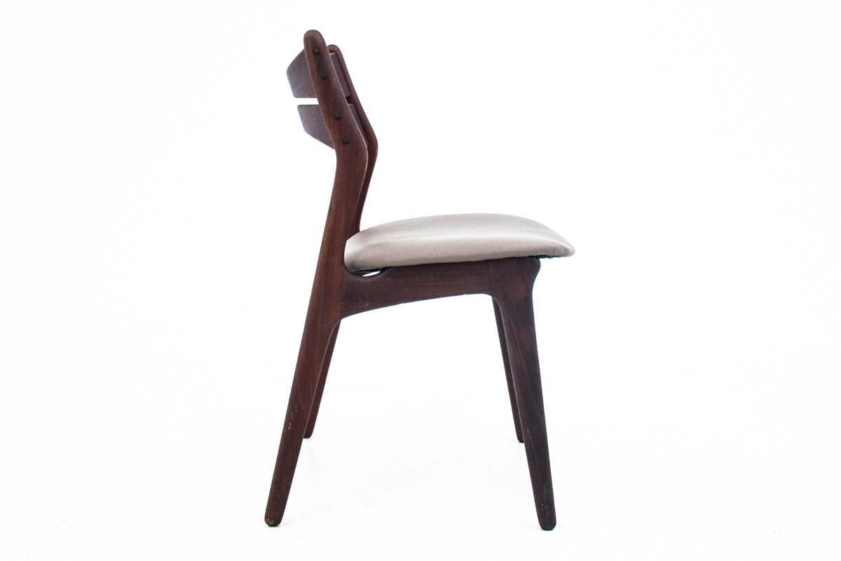 Scandinavian Modern Chairs, Danish Design, 1960s Design by Eric Buck For Sale