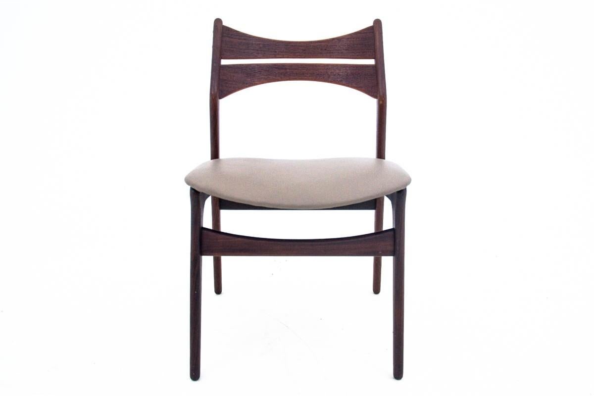 Danois Chairs, Danish design, 1960s Design by Eric Buck. en vente