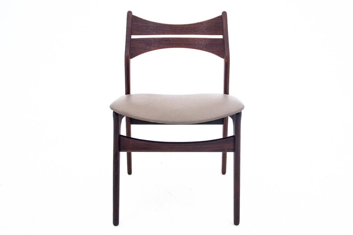 Chaises, design danois, design des années 1960 par Eric Buck Bon état - En vente à Chorzów, PL