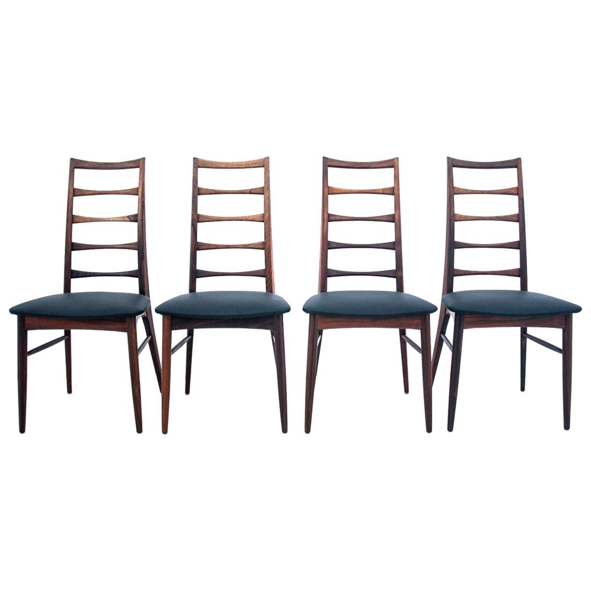 Stühle, Dänisches Design, 1960er Jahre