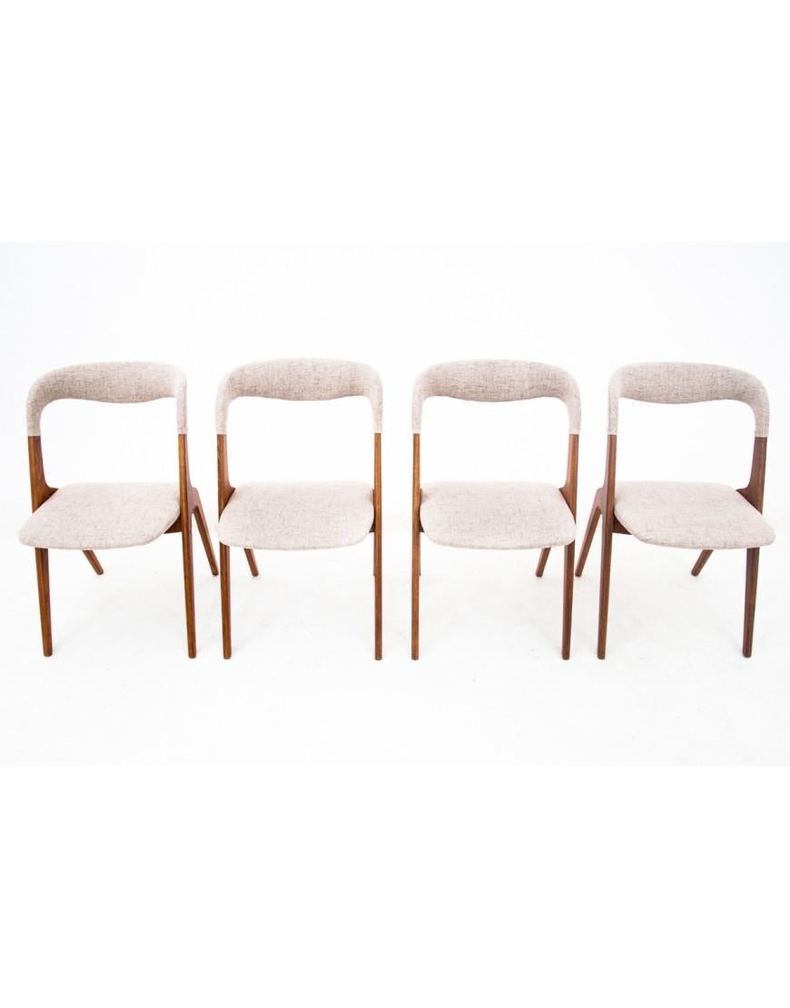 Mid-Century Modern Chairs, Denmark, 1960s en vente