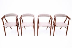 Chairs designed by Ejner Larsen & Aksel Bender Madsen, Denmark, 1960s.
