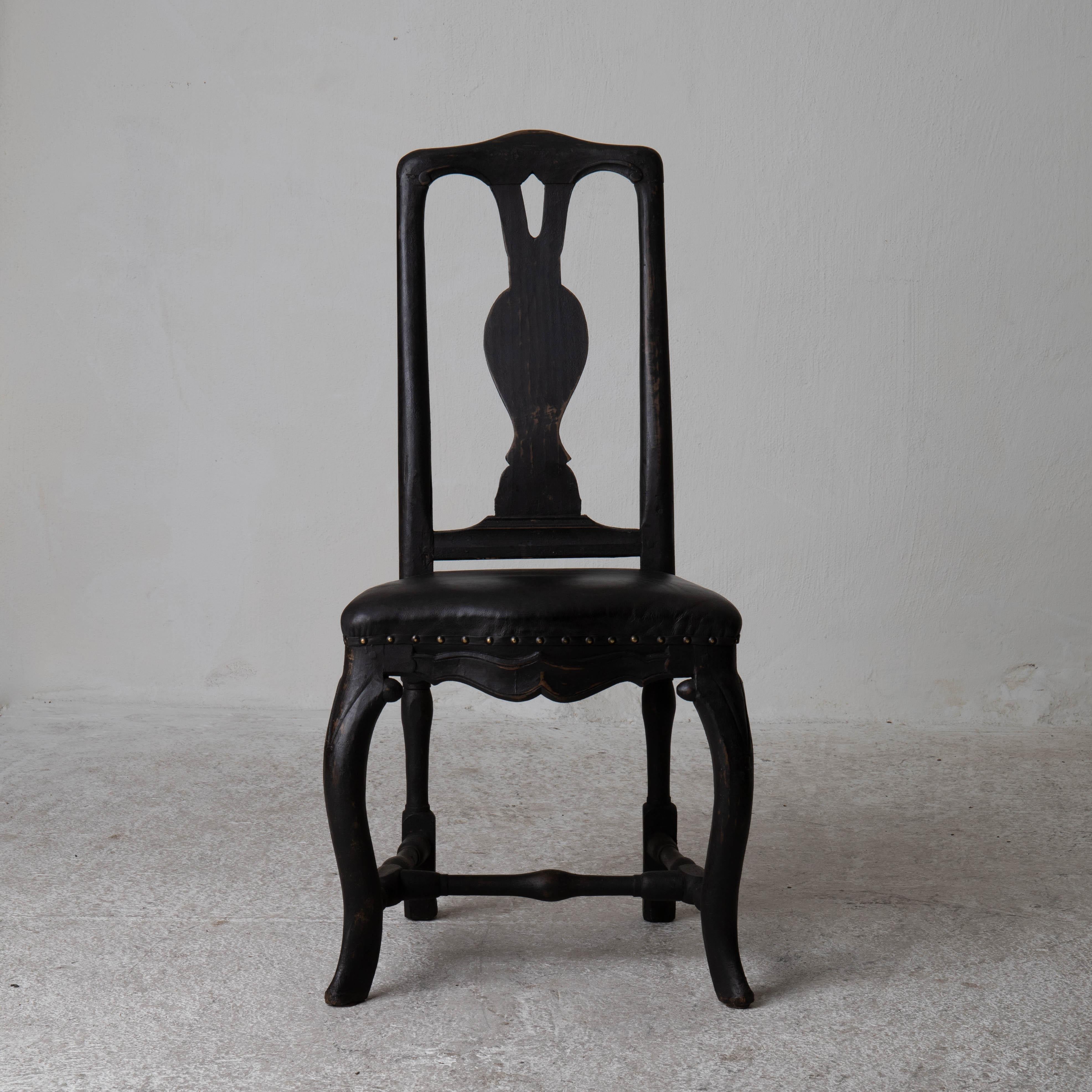 black gothic chairs
