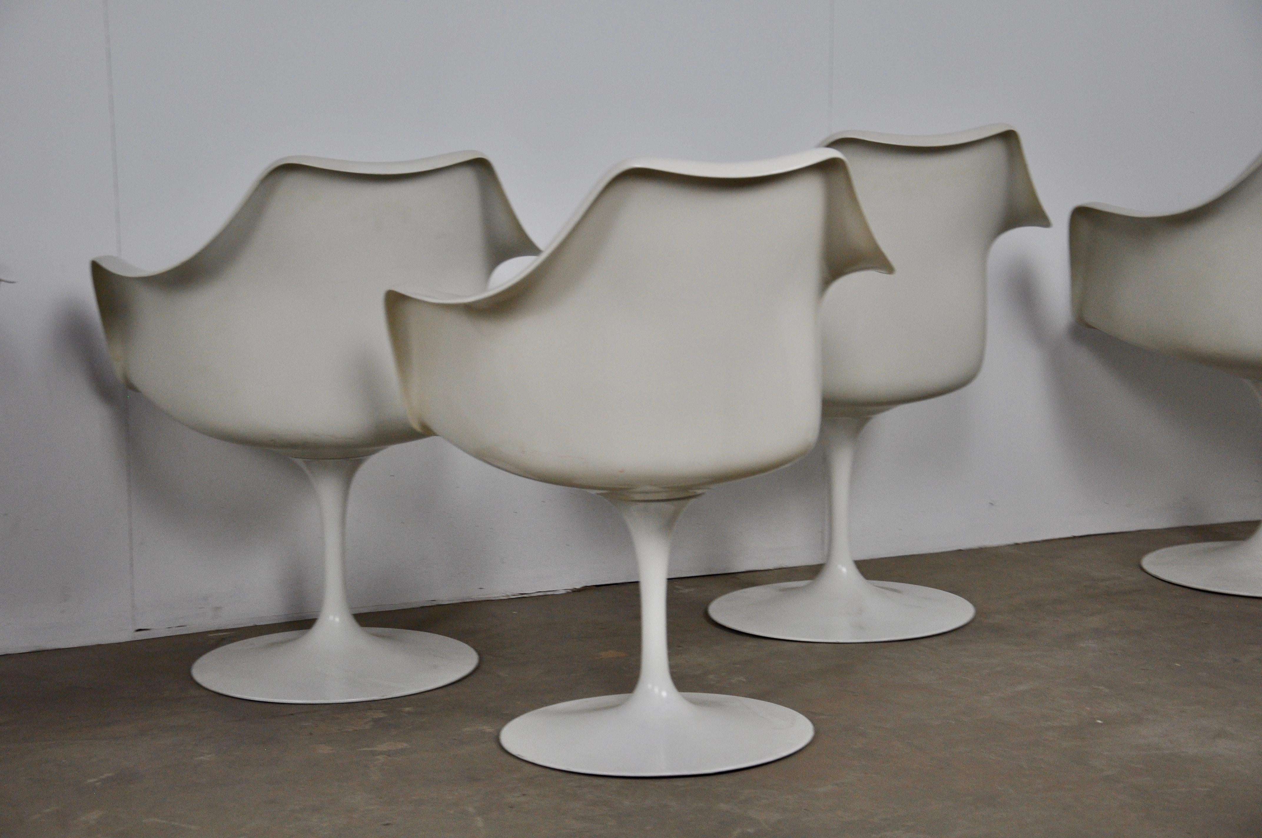 Chairs EEro Saarinen for knoll International, 1960s Set of 8 In Good Condition In Lasne, BE