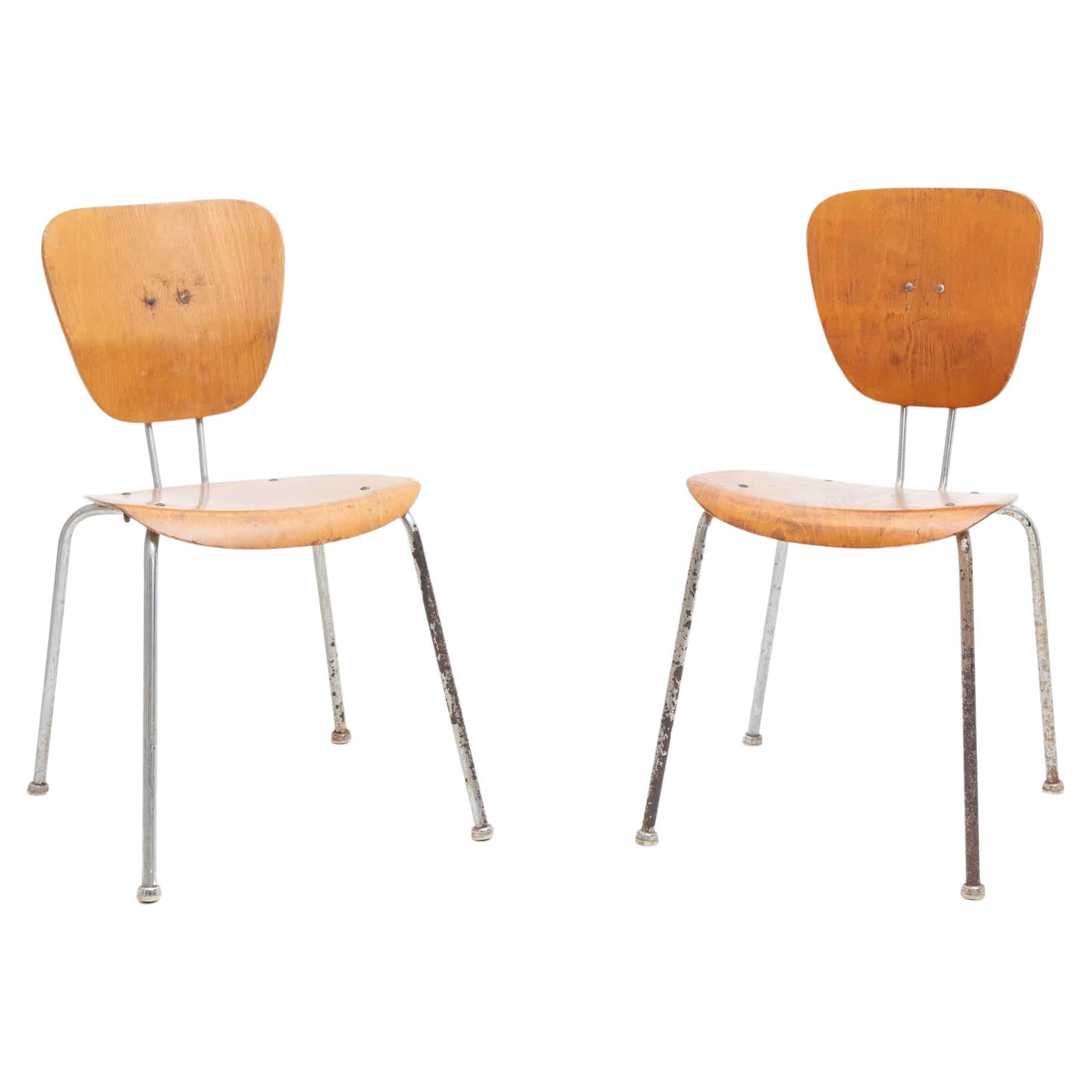 Chairs in the Style of Egon Eiermann, probably Mid-20th Century For Sale