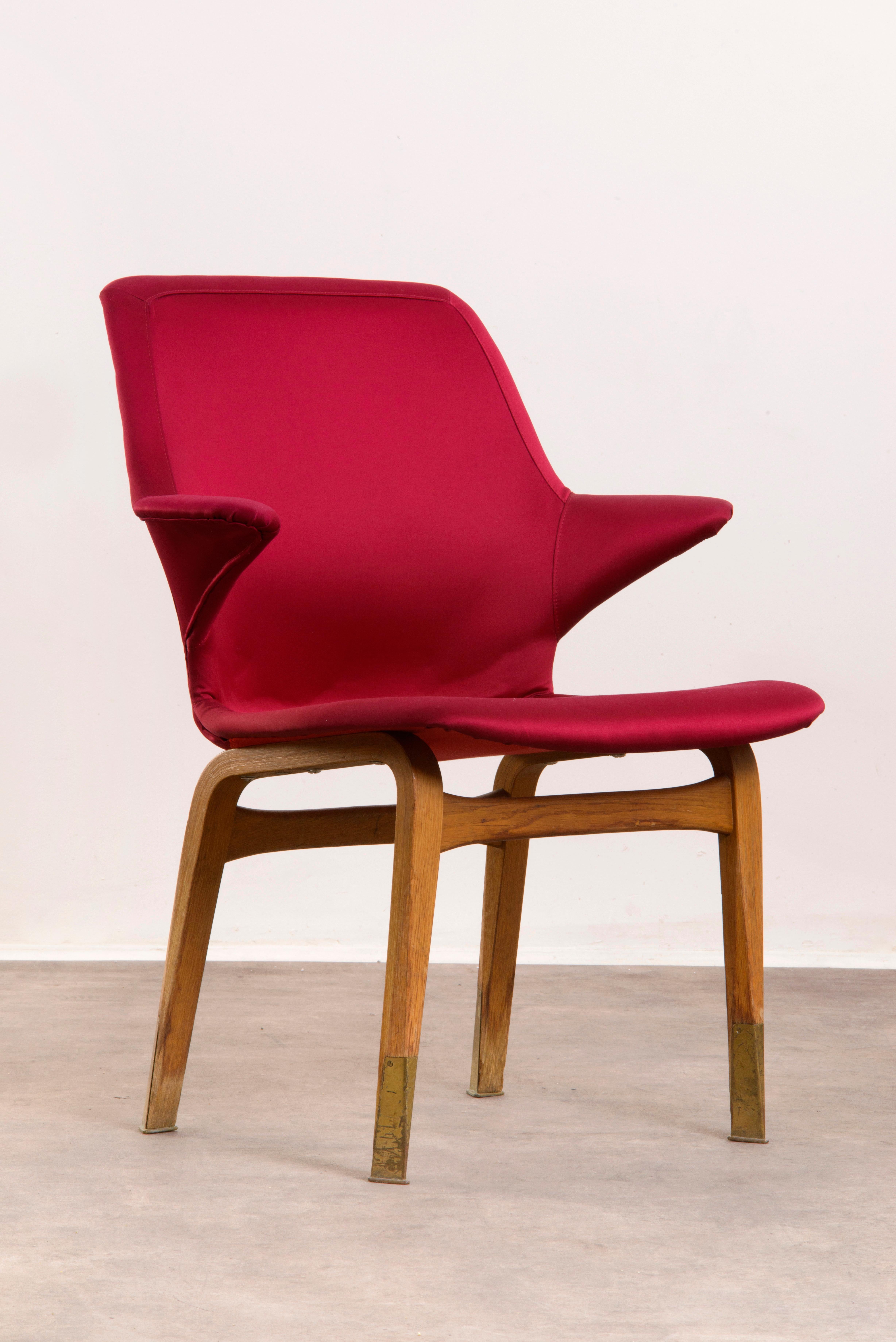 Chairs Lulu-Ilmari Tapiovaara-Finland-Mid 20th Century-Manufactured by Asko For Sale 5