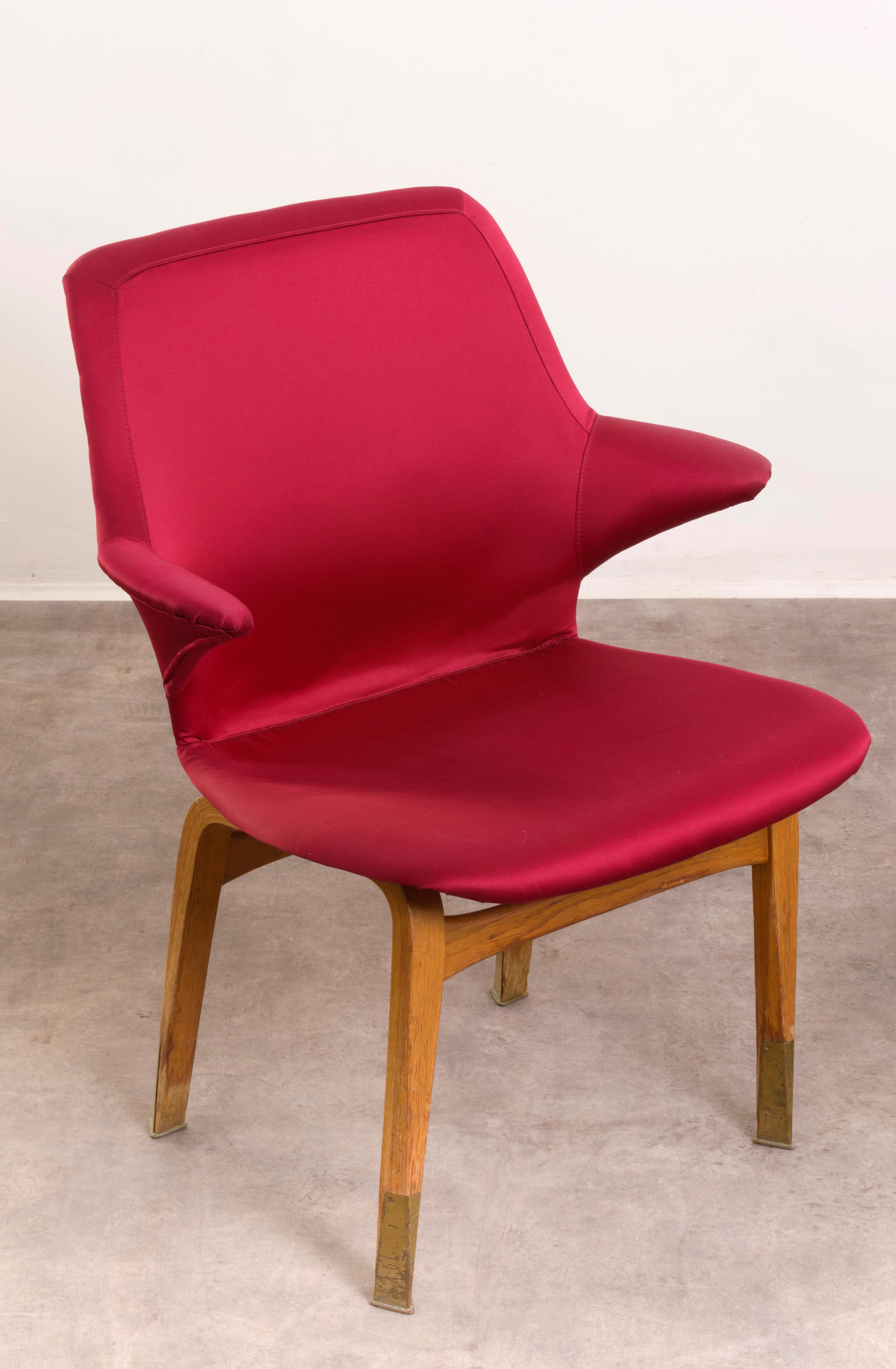 Chairs Lulu-Ilmari Tapiovaara-Finland-Mid 20th Century-Manufactured by Asko For Sale 8