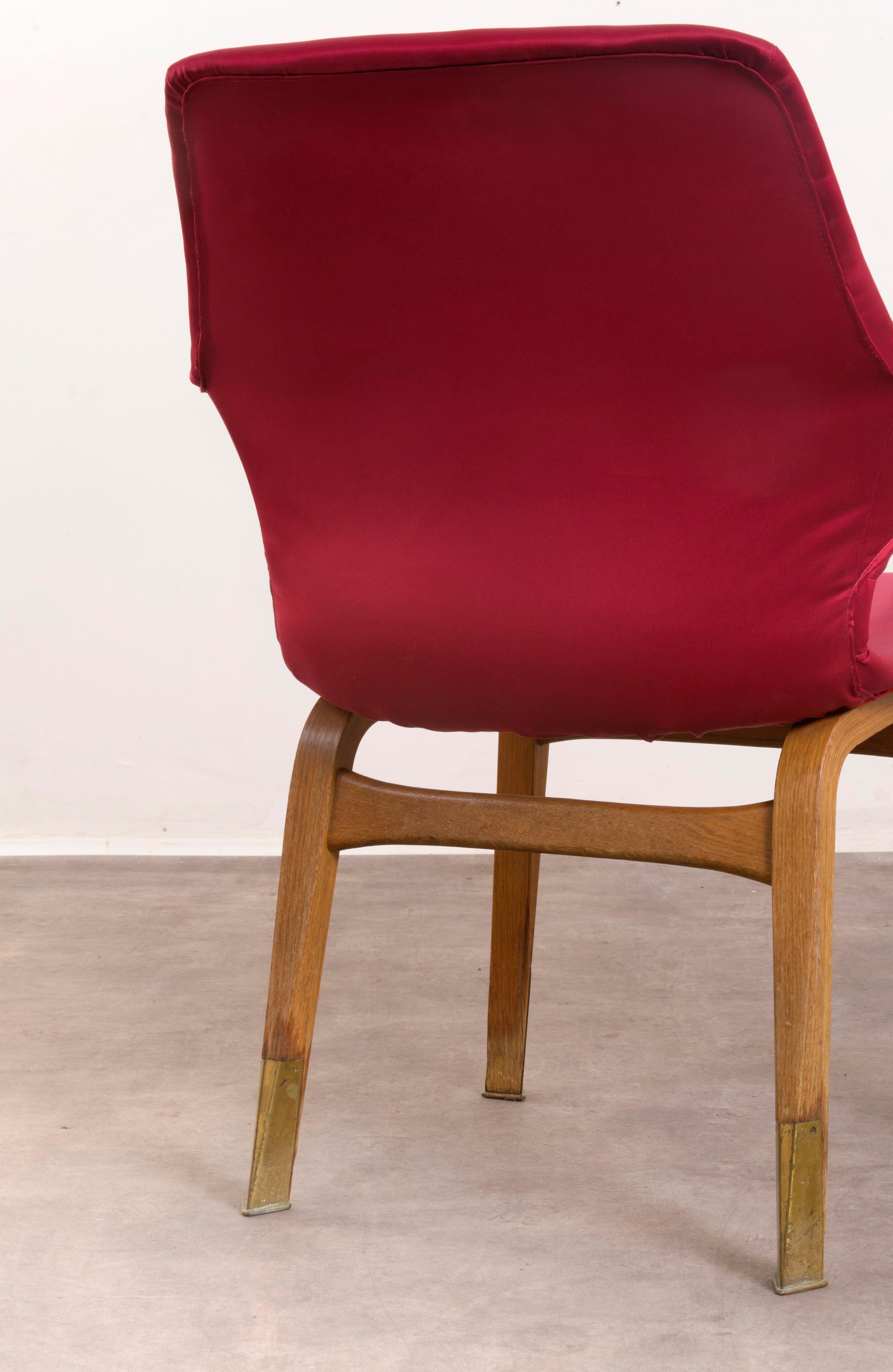 Chairs Lulu-Ilmari Tapiovaara-Finland-Mid 20th Century-Manufactured by Asko For Sale 9