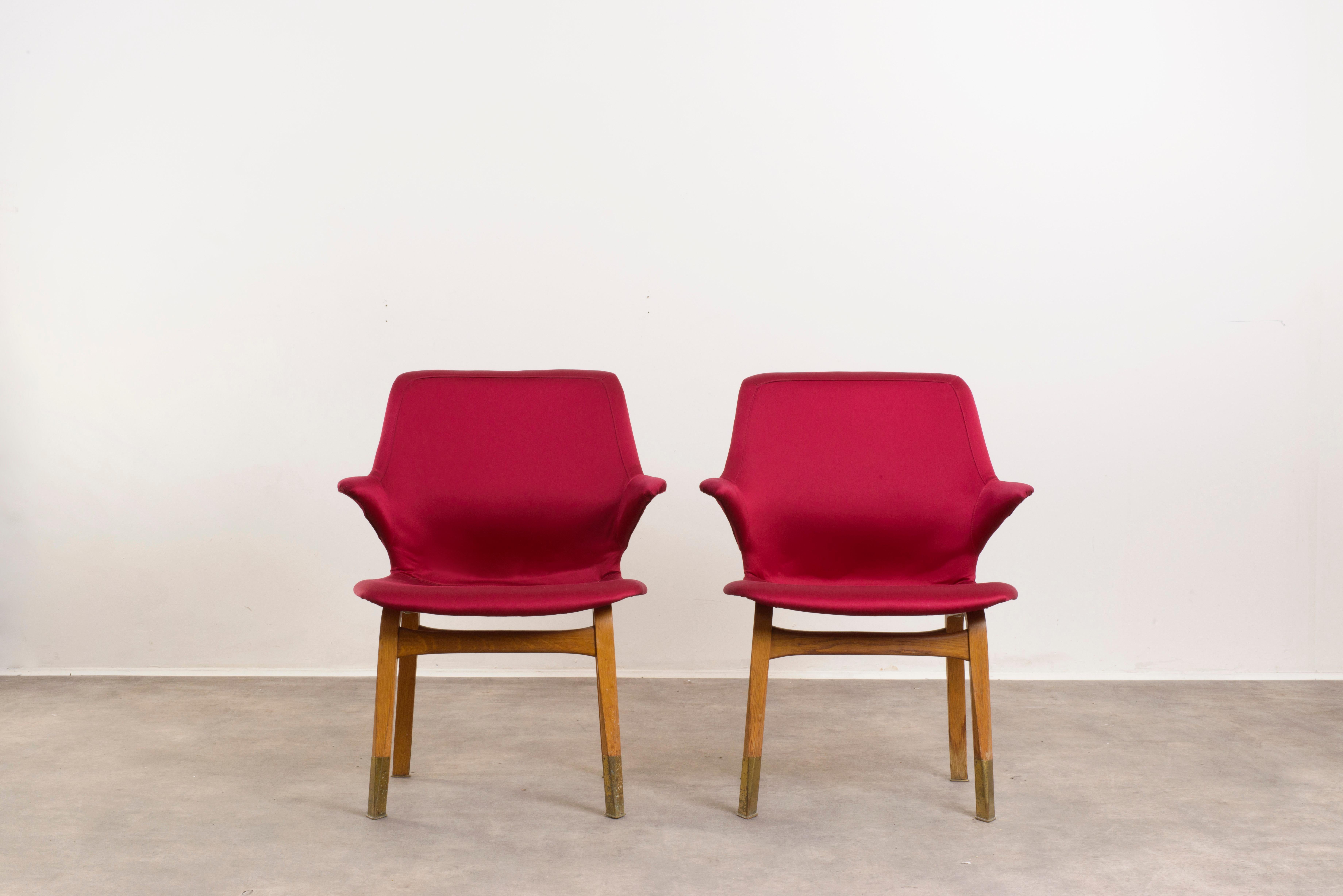 Finnish Chairs Lulu-Ilmari Tapiovaara-Finland-Mid 20th Century-Manufactured by Asko For Sale