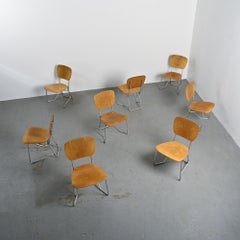 Sillas modelo Alu-Flex de Armin Wirth, circa 1965