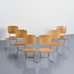 Chairs model Alu-Flex by Armin Wirth, circa 1965
