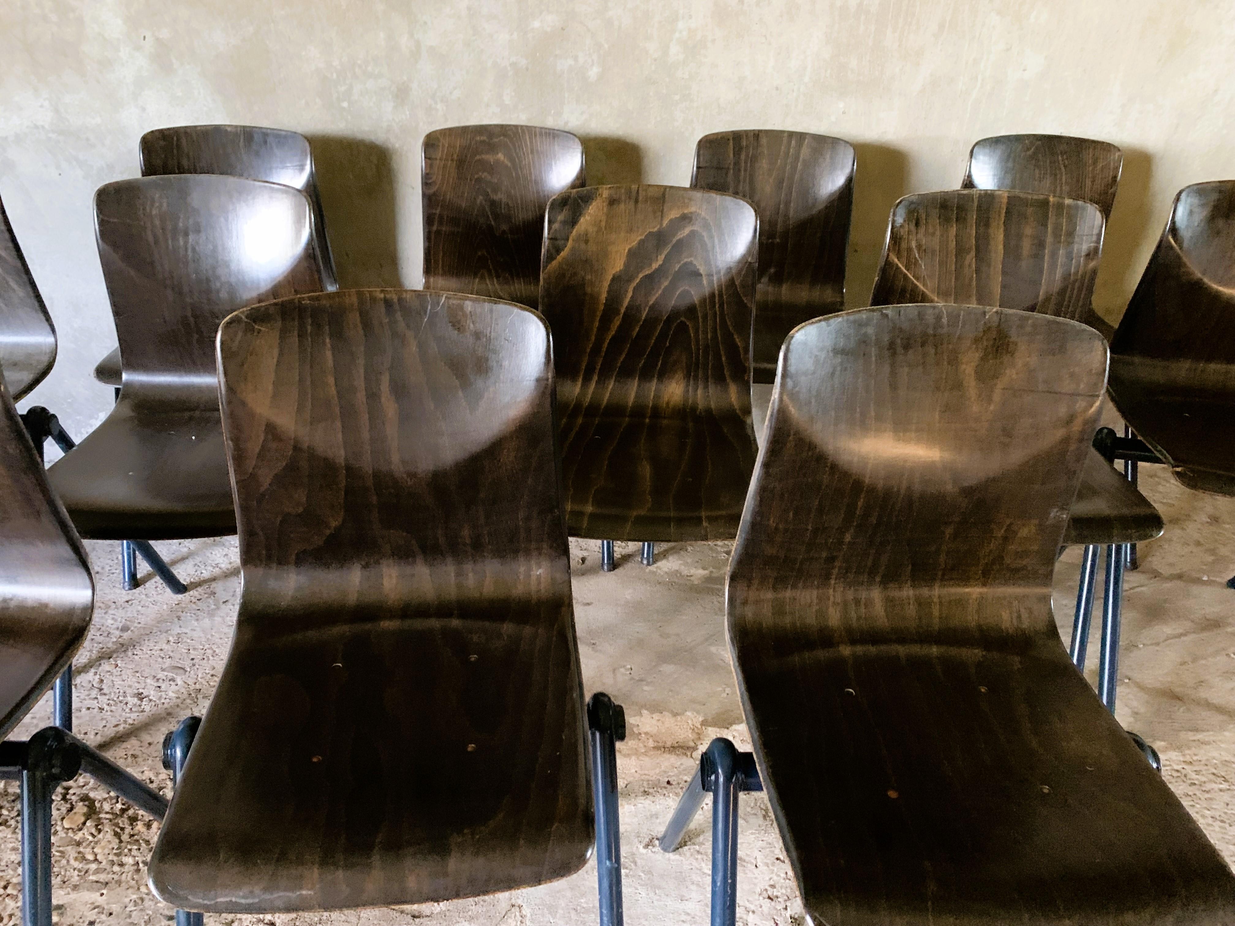 Industrial Chairs Model S30 From Galvanitas For Sale