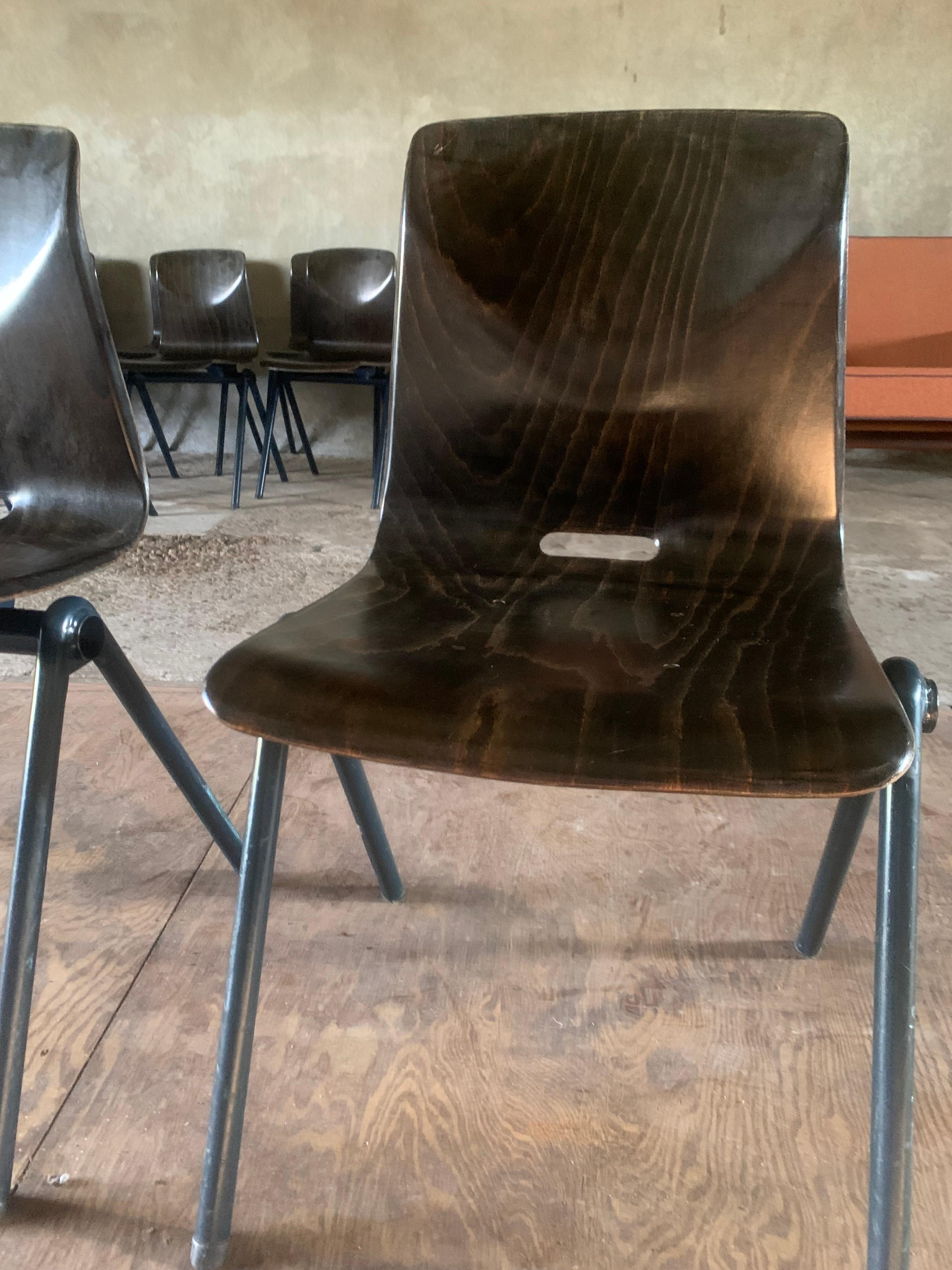 Stühle Modell S30 von Galvanitas (Industriell) im Angebot