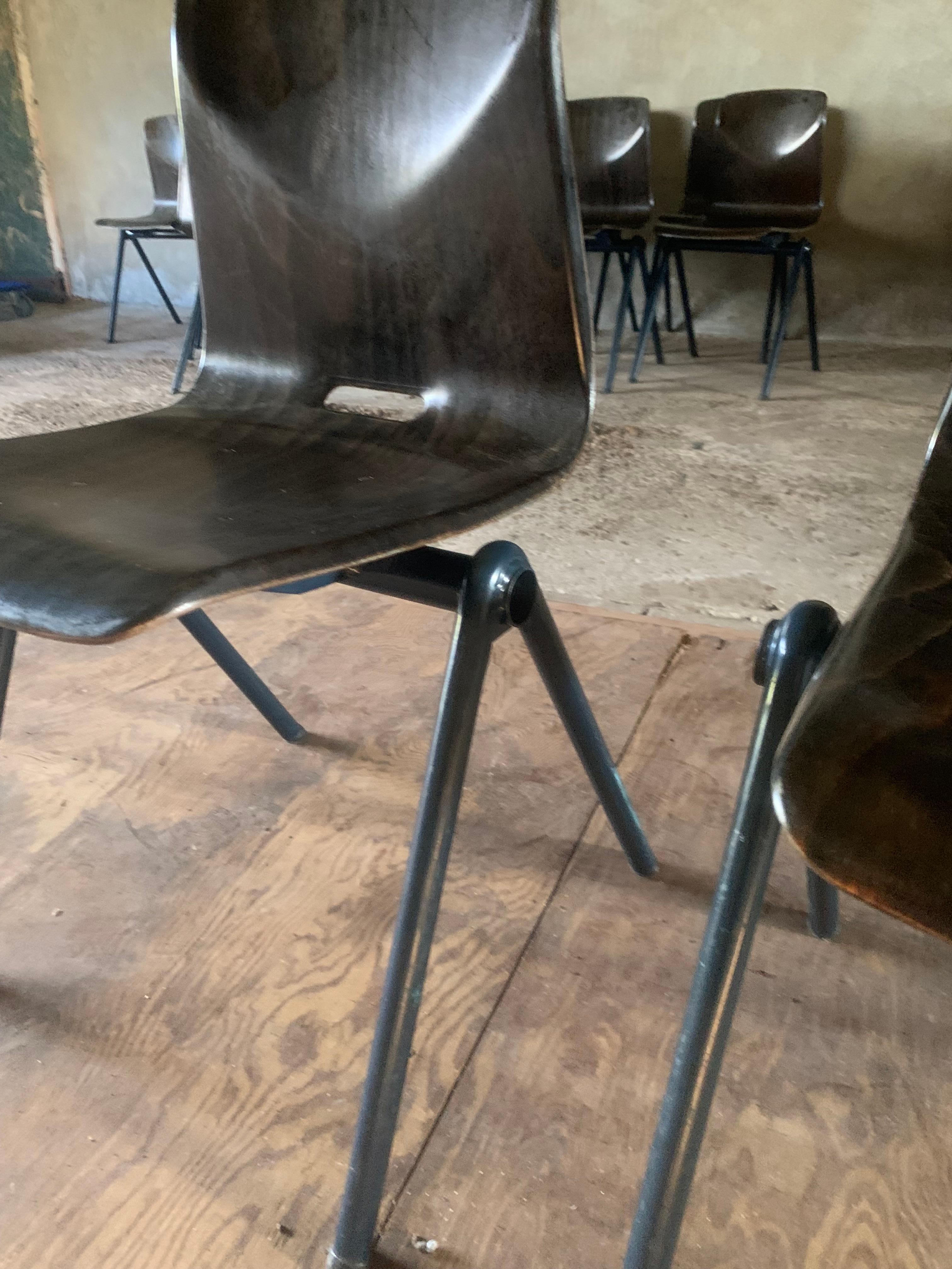 German Chairs Model S30 From Galvanitas For Sale