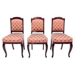 Chaises, Europe du Nord, vers 1900.
