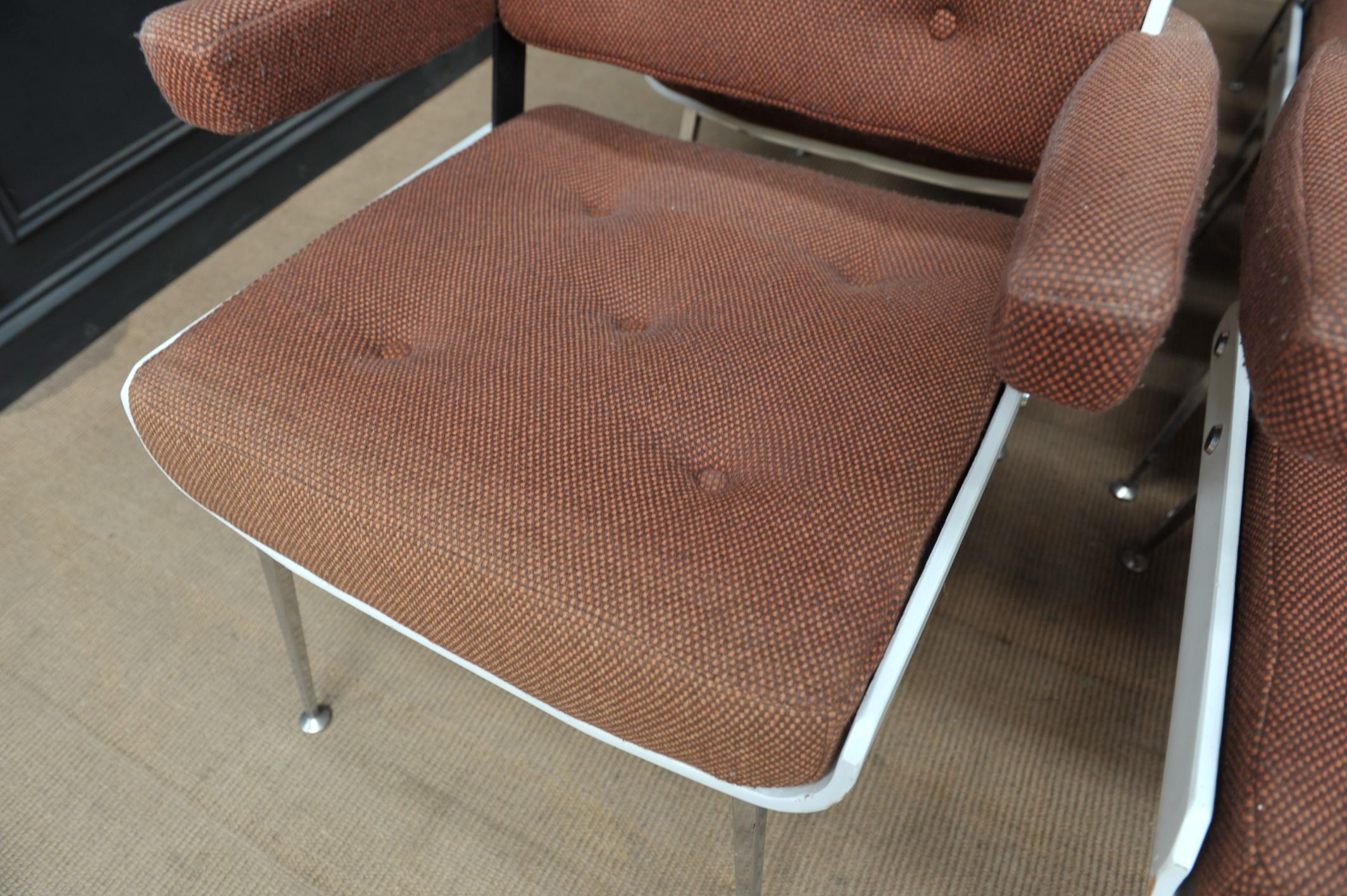 Chairs or Armchairs by Alain Richard, France, circa 1970 For Sale 7