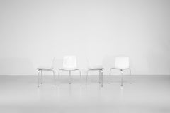 Chairs " PK8 "by Poul Kjærholm for Fritz Hansen, Denmark 1978.